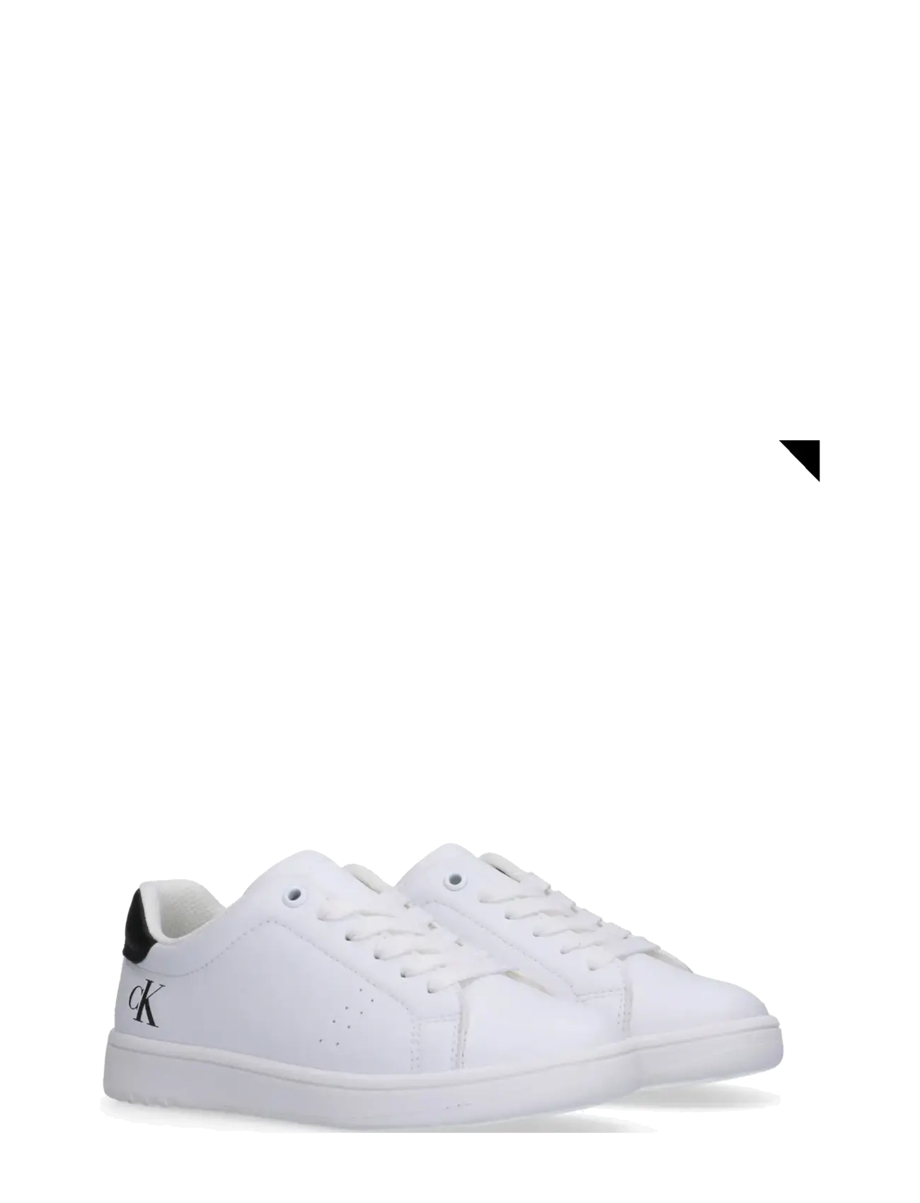 Calvin Klein - CALVIN KLEIN LOW CUT SNEAKER - white/black - 1