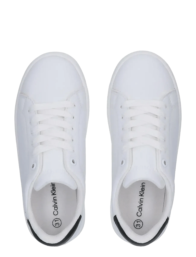 Calvin Klein - CALVIN KLEIN LOW CUT SNEAKER - låga sneakers - white/black - 2