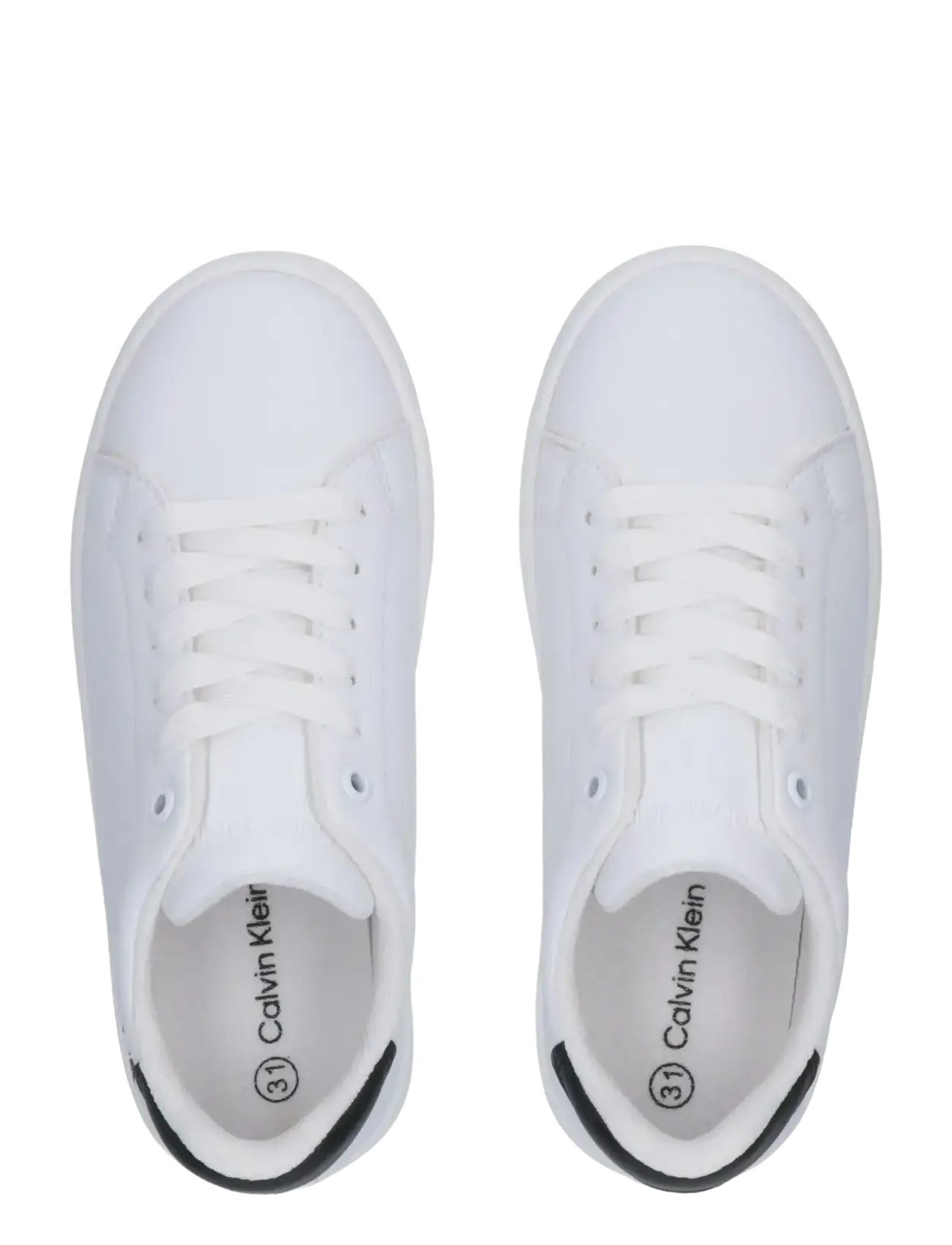 Calvin Klein - CALVIN KLEIN LOW CUT SNEAKER - white/black - 2