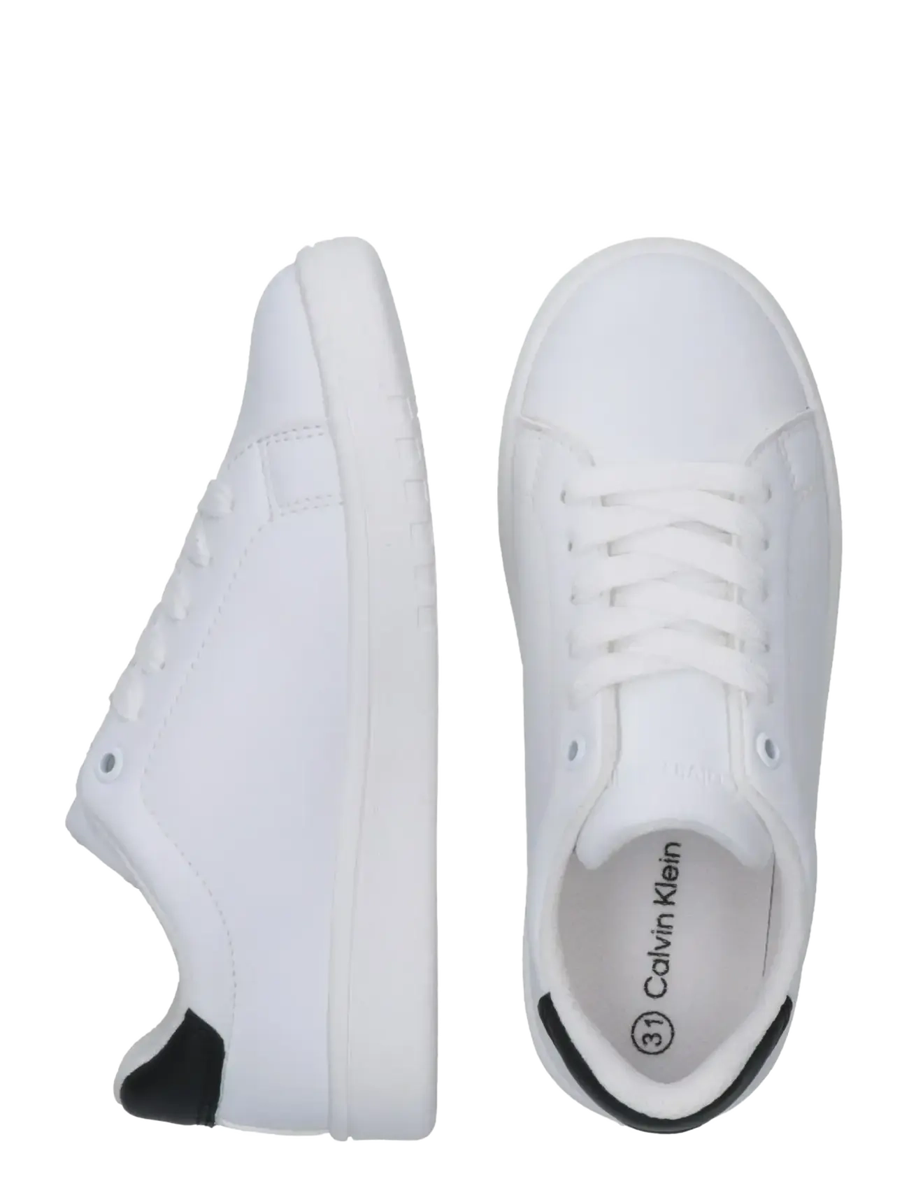 Calvin Klein - CALVIN KLEIN LOW CUT SNEAKER - white/black - 4
