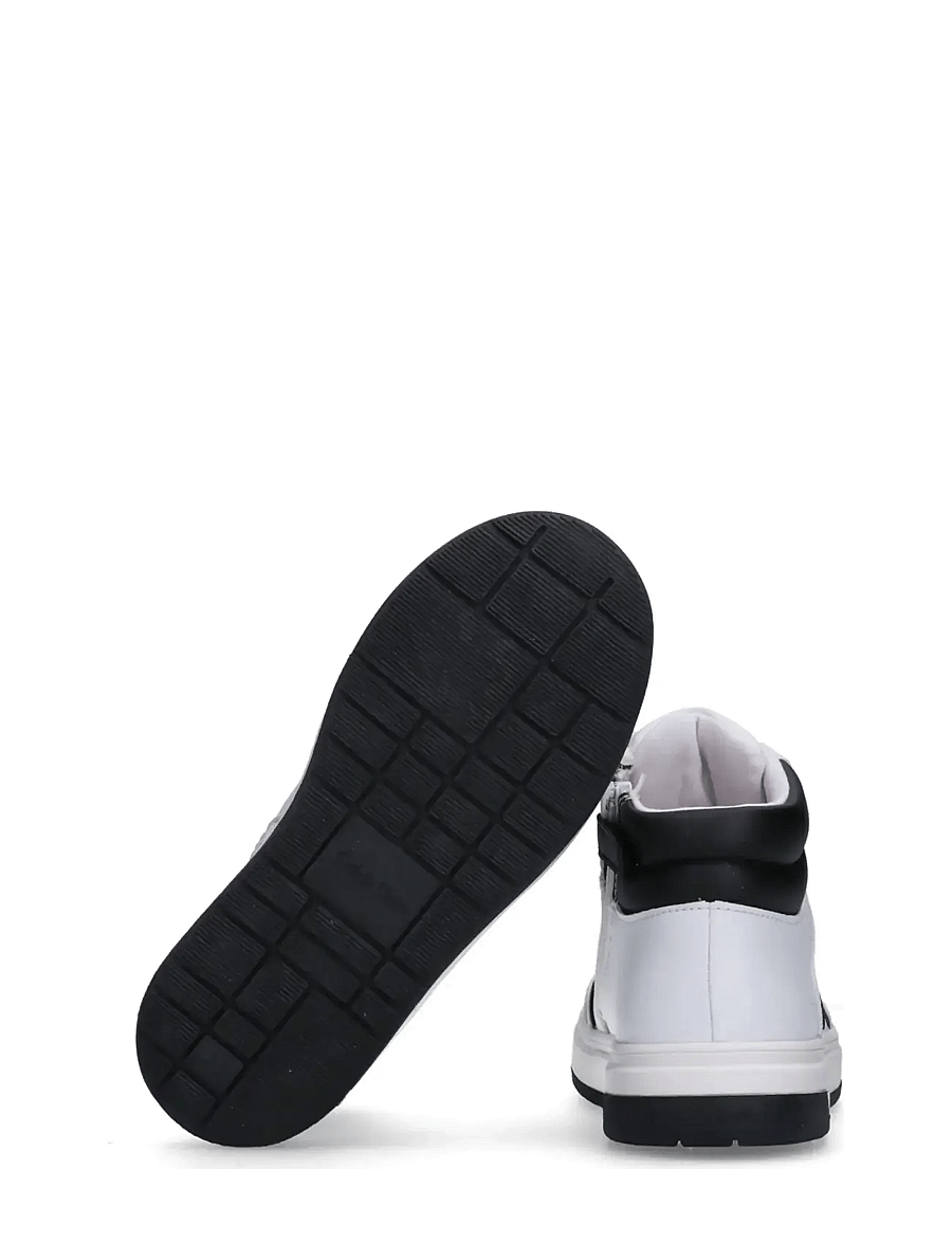 Calvin Klein - CALVIN KLEIN HIGH TOP SNEAKER - madala säärega tossud - white/black - 3
