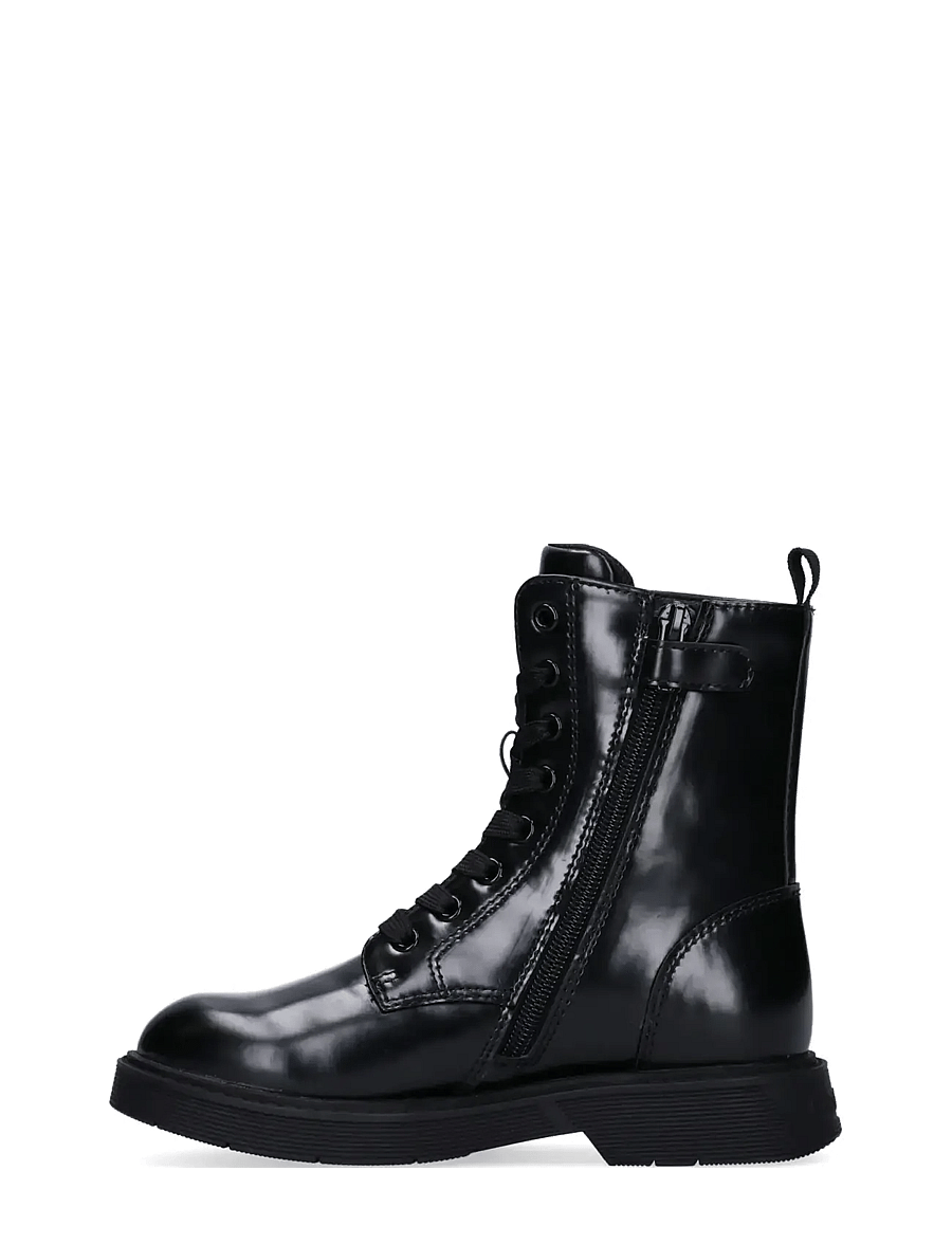 Calvin Klein - CALVIN KLEIN LACE UP BOOTIE - stiefel - black - 2
