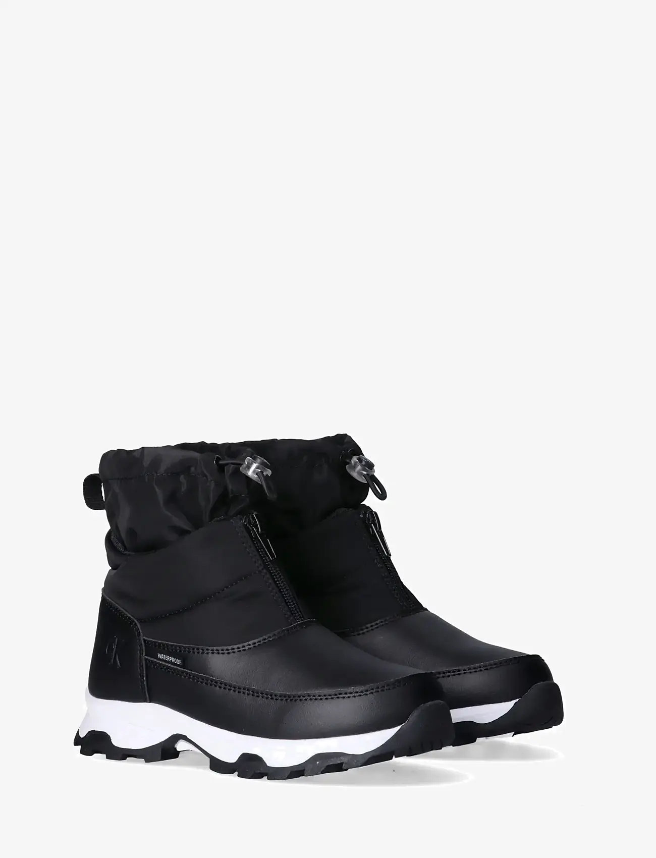 Calvin Klein - CALVIN KLEIN SNOW BOOT - vinterstøvler - black - 0