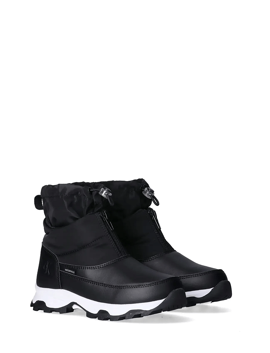 Calvin Klein - CALVIN KLEIN SNOW BOOT - vintersko - black - 0
