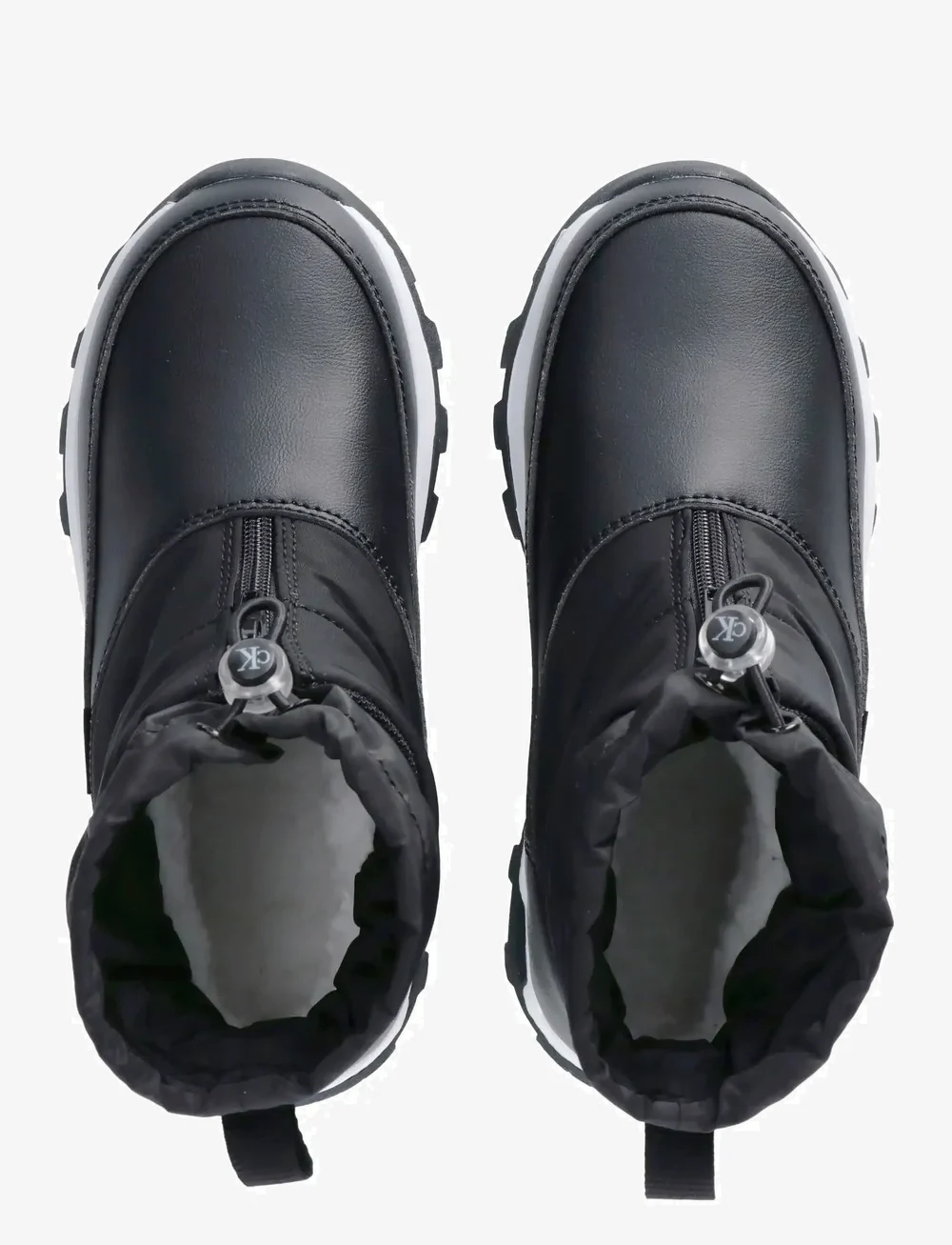 Calvin Klein - CALVIN KLEIN SNOW BOOT - vinterstøvler - black - 2