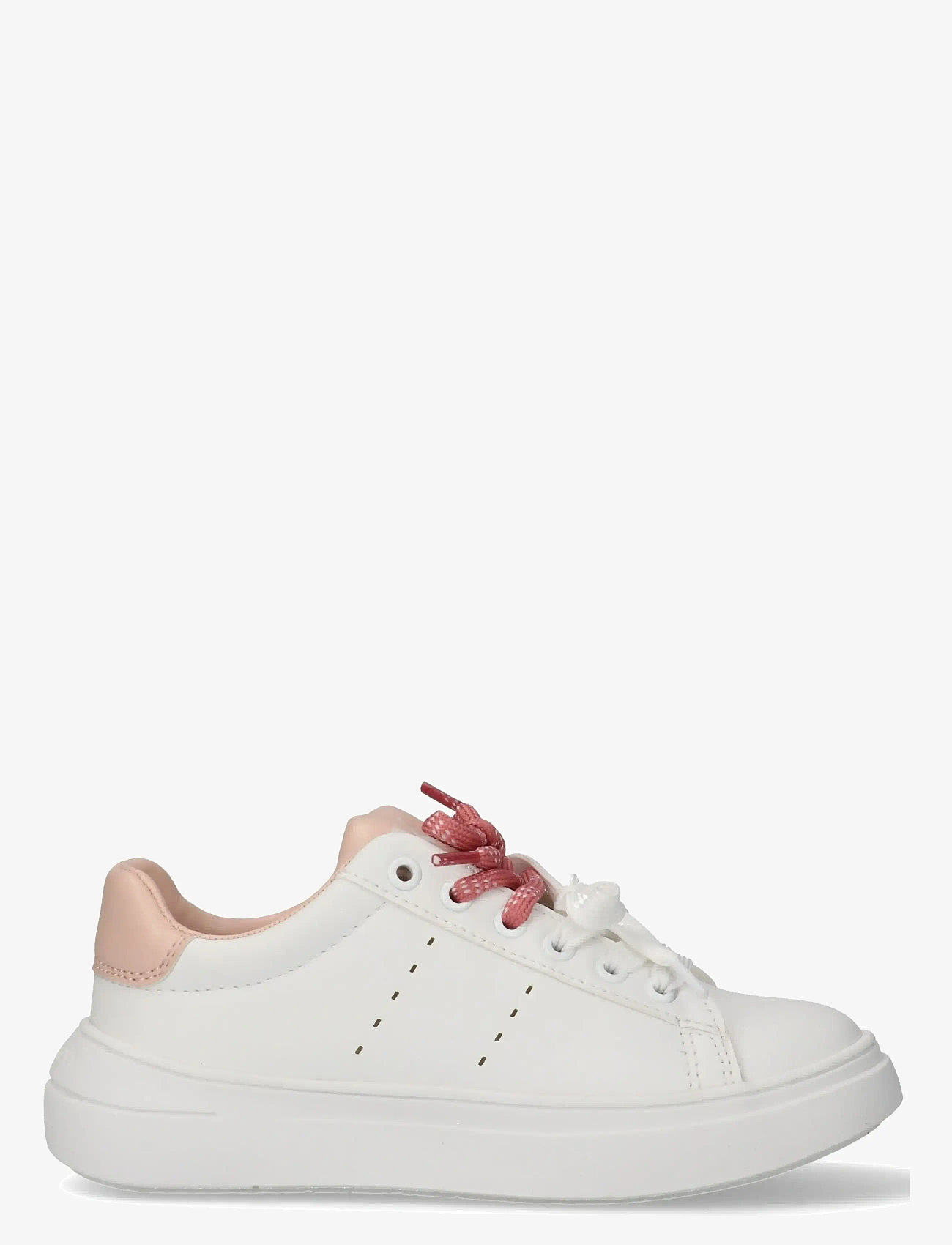 Calvin Klein - CALVIN KLEIN LOW CUT LACE-UP SNEAKER - låga sneakers - white/nude - 1