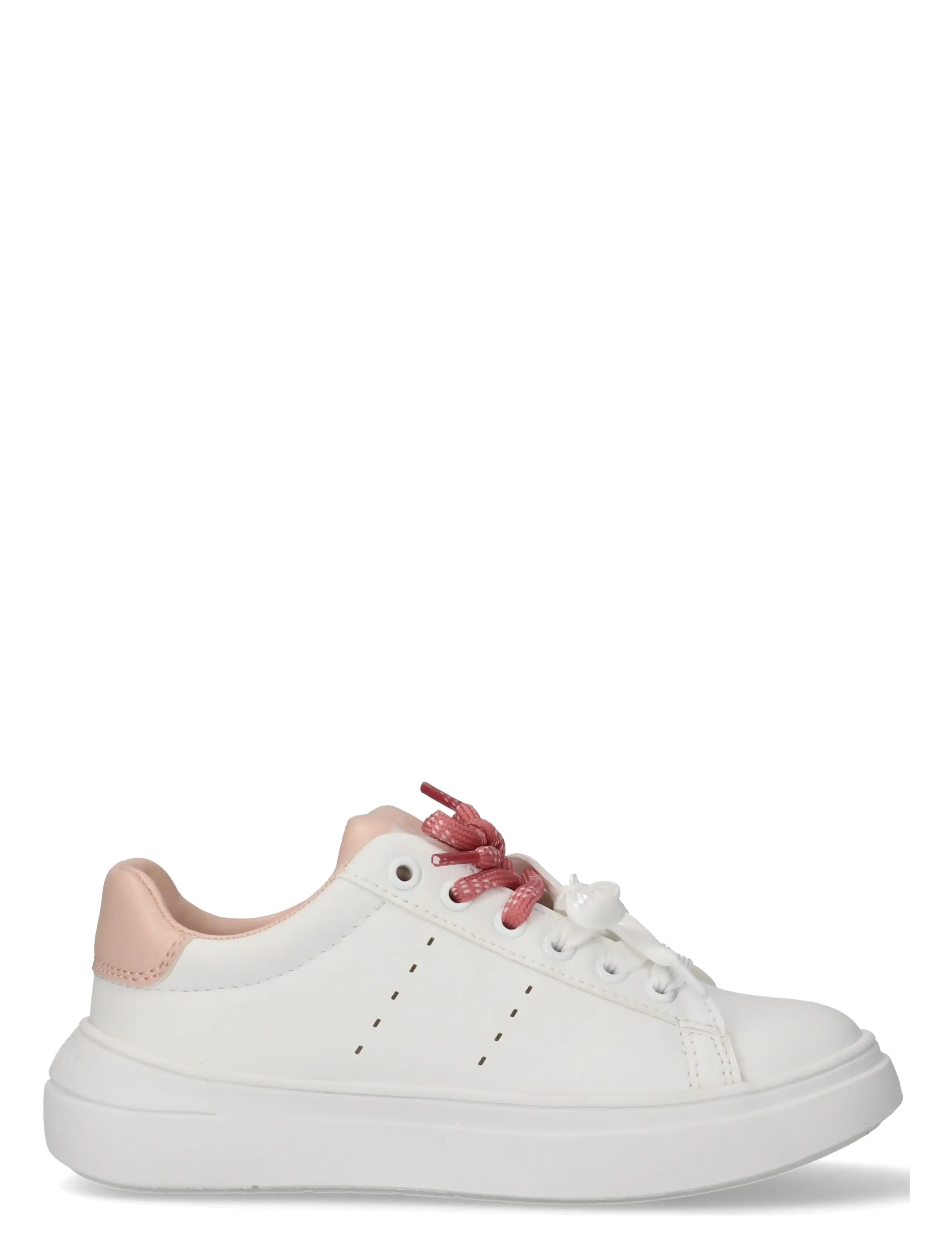 Calvin Klein - CALVIN KLEIN LOW CUT LACE-UP SNEAKER - baskets basses - white/nude - 1