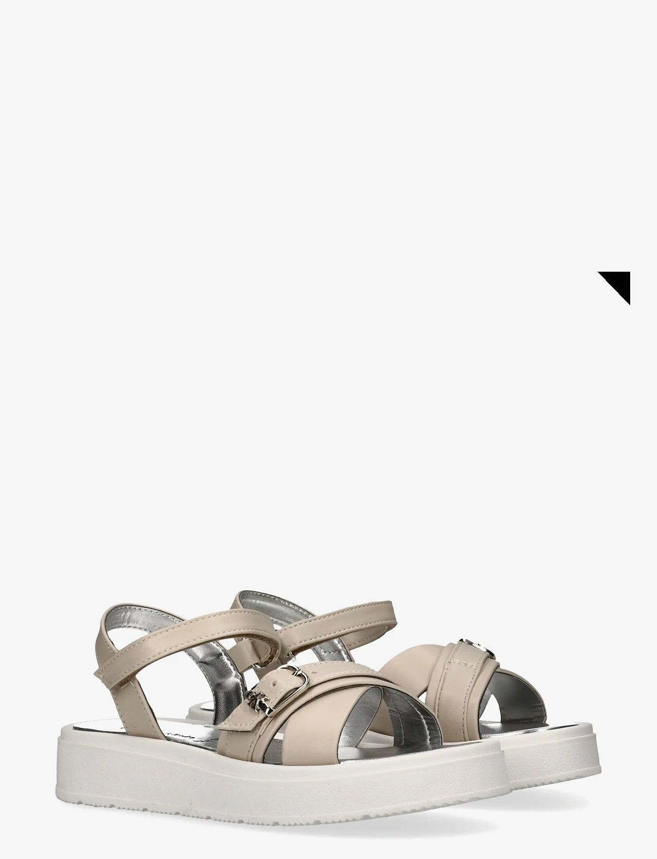 Calvin Klein - CALVIN KLEIN VELCRO SANDAL - sandaler - beige - 0