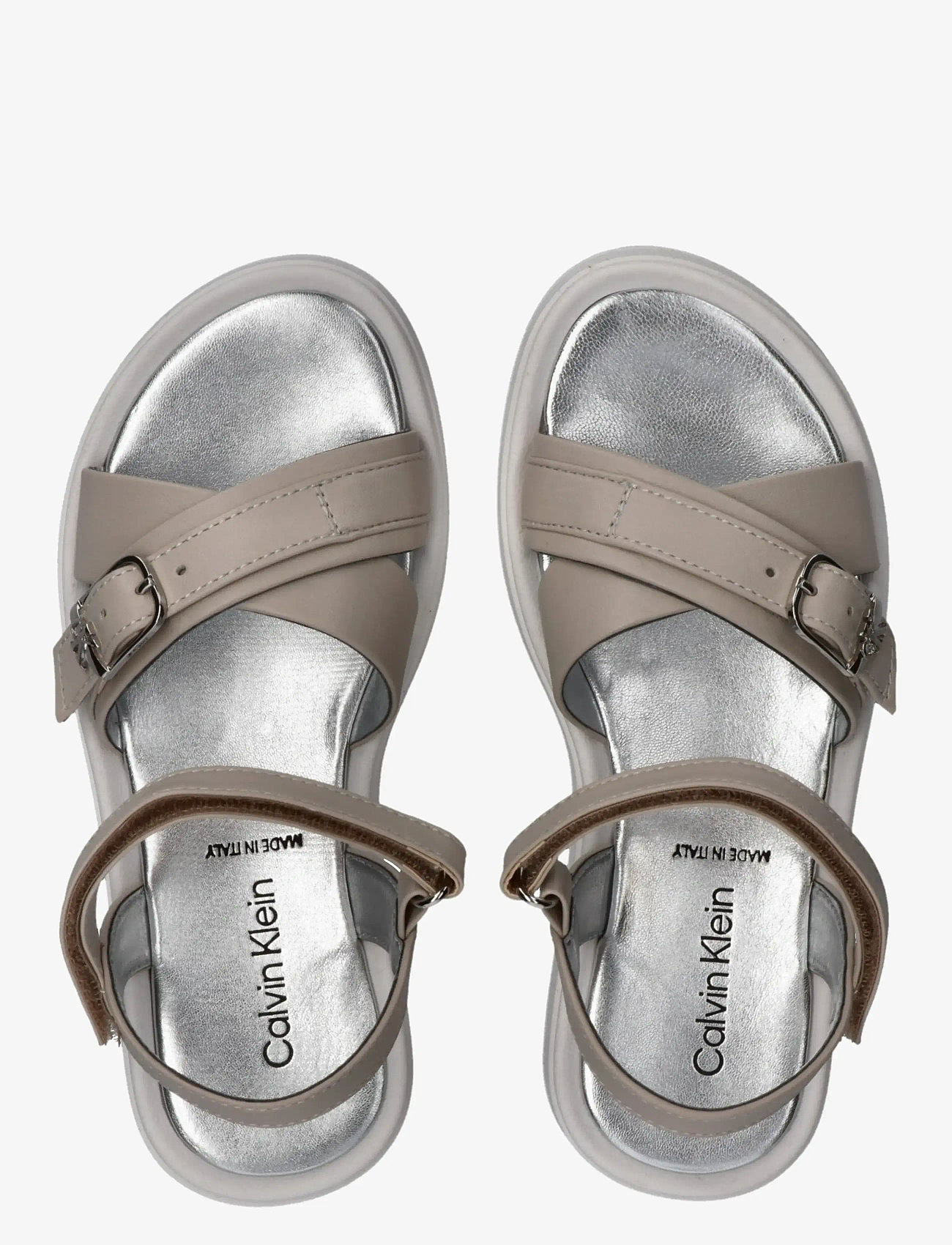 Calvin Klein - CALVIN KLEIN VELCRO SANDAL - sandaler - beige - 2