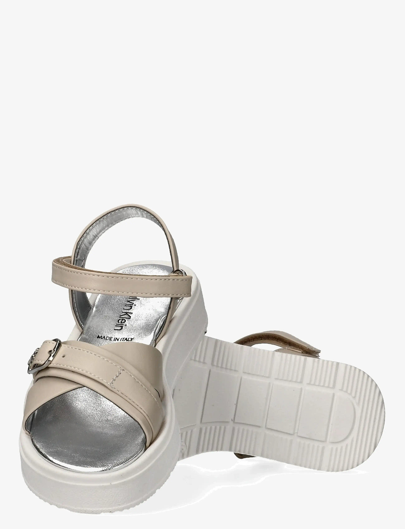 Calvin Klein - CALVIN KLEIN VELCRO SANDAL - sandaler - beige - 3