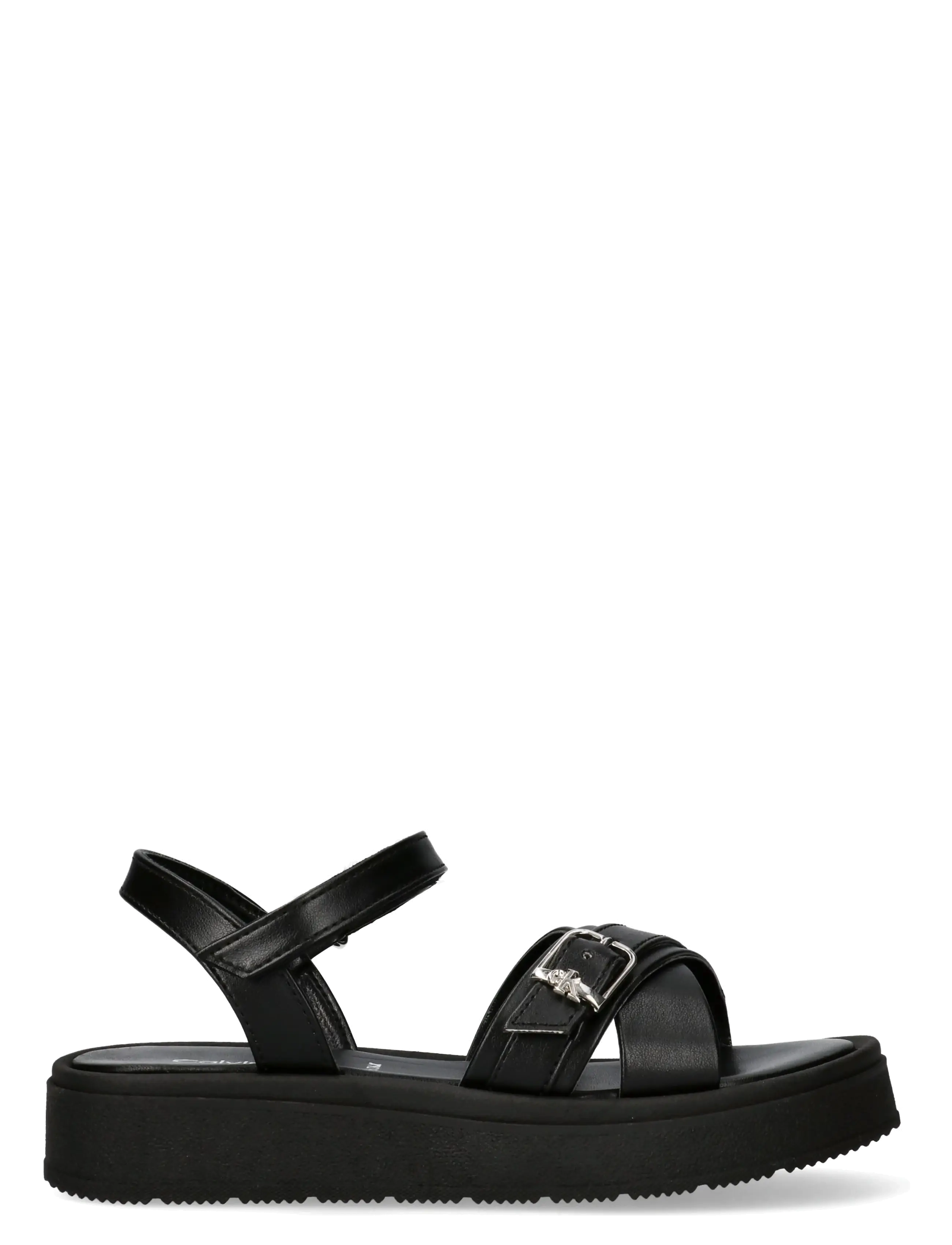 Calvin Klein - CALVIN KLEIN VELCRO SANDAL - sandals - black - 1