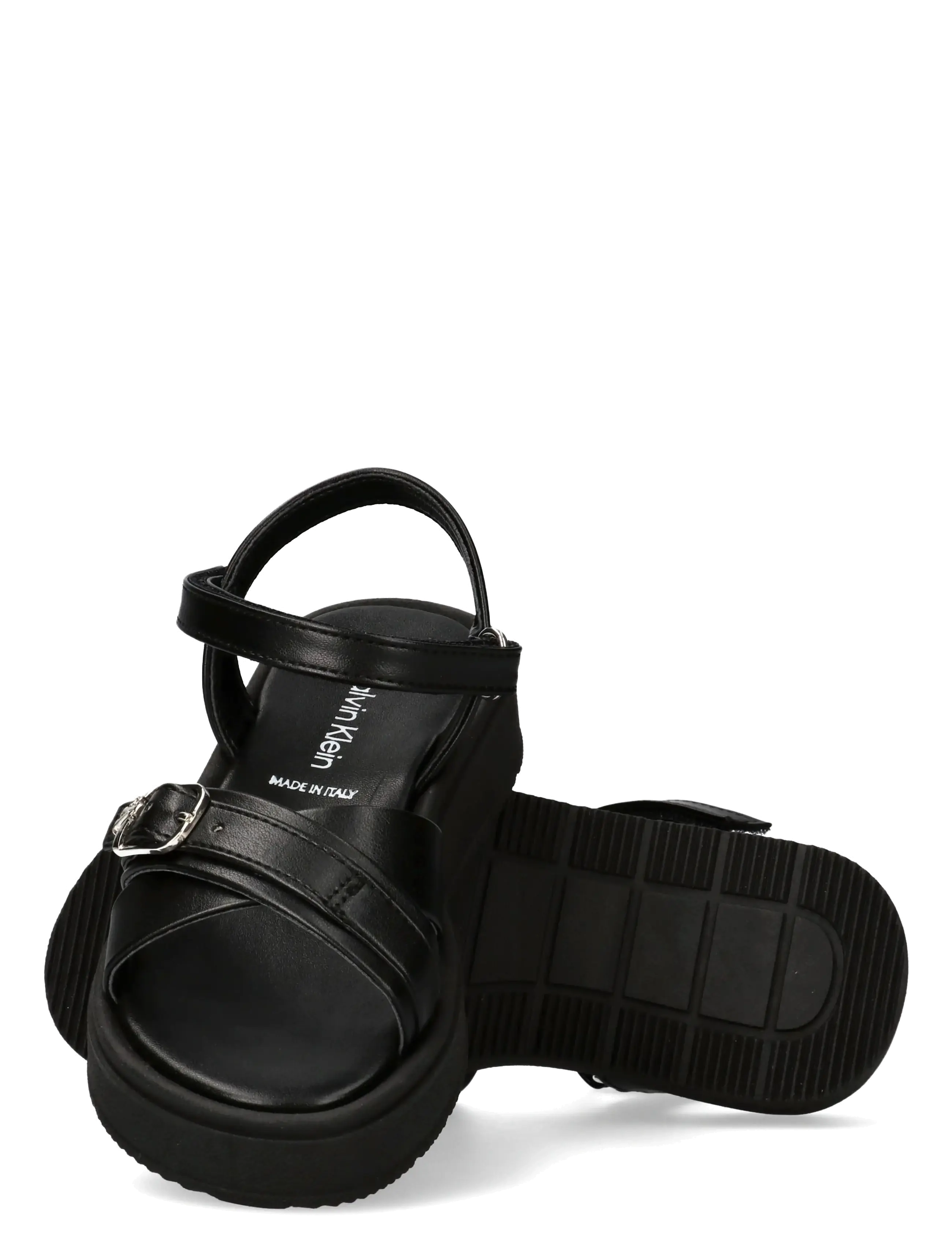 Calvin Klein - CALVIN KLEIN VELCRO SANDAL - sandals - black - 3