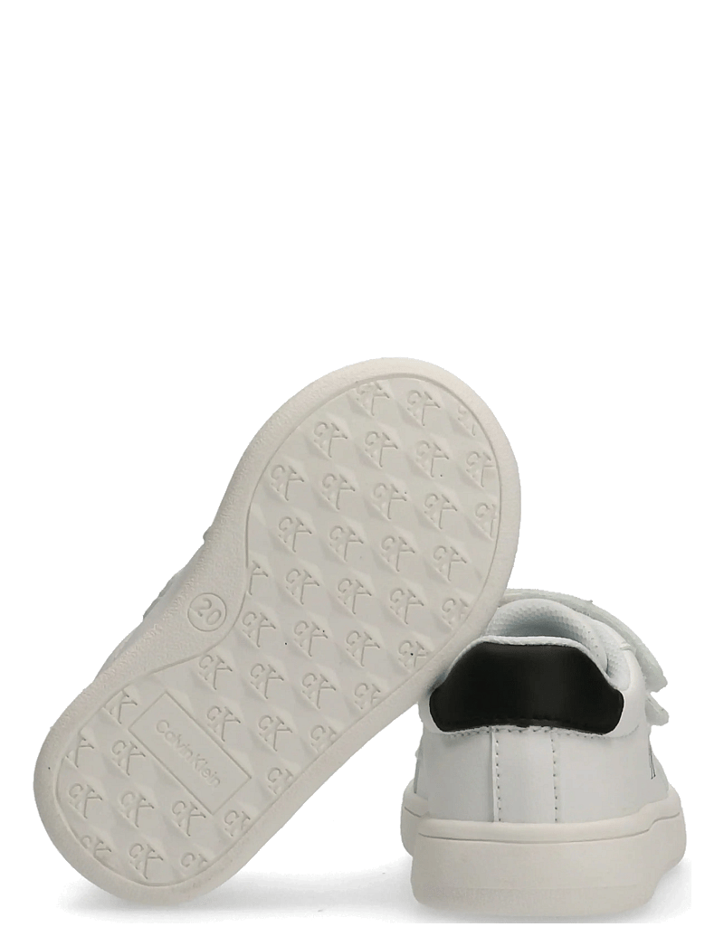 Calvin Klein - CALVIN KLEIN LOW CUT VELCRO SNEAKER - niedriger schnitt - white/black - 3