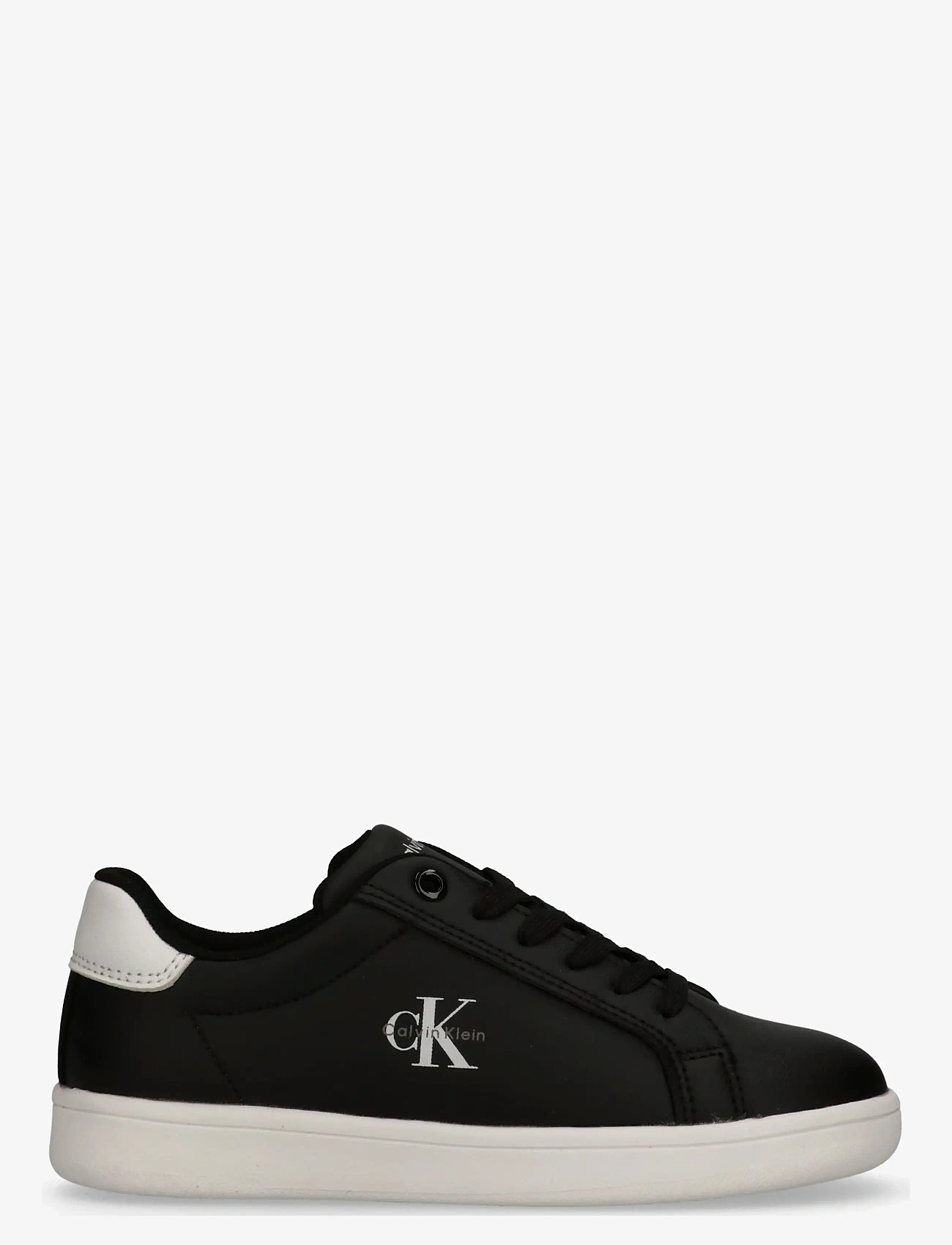 Calvin Klein - CALVIN KLEIN LOW CUT LACE-UP SNEAKER - niedriger schnitt - black/white - 1