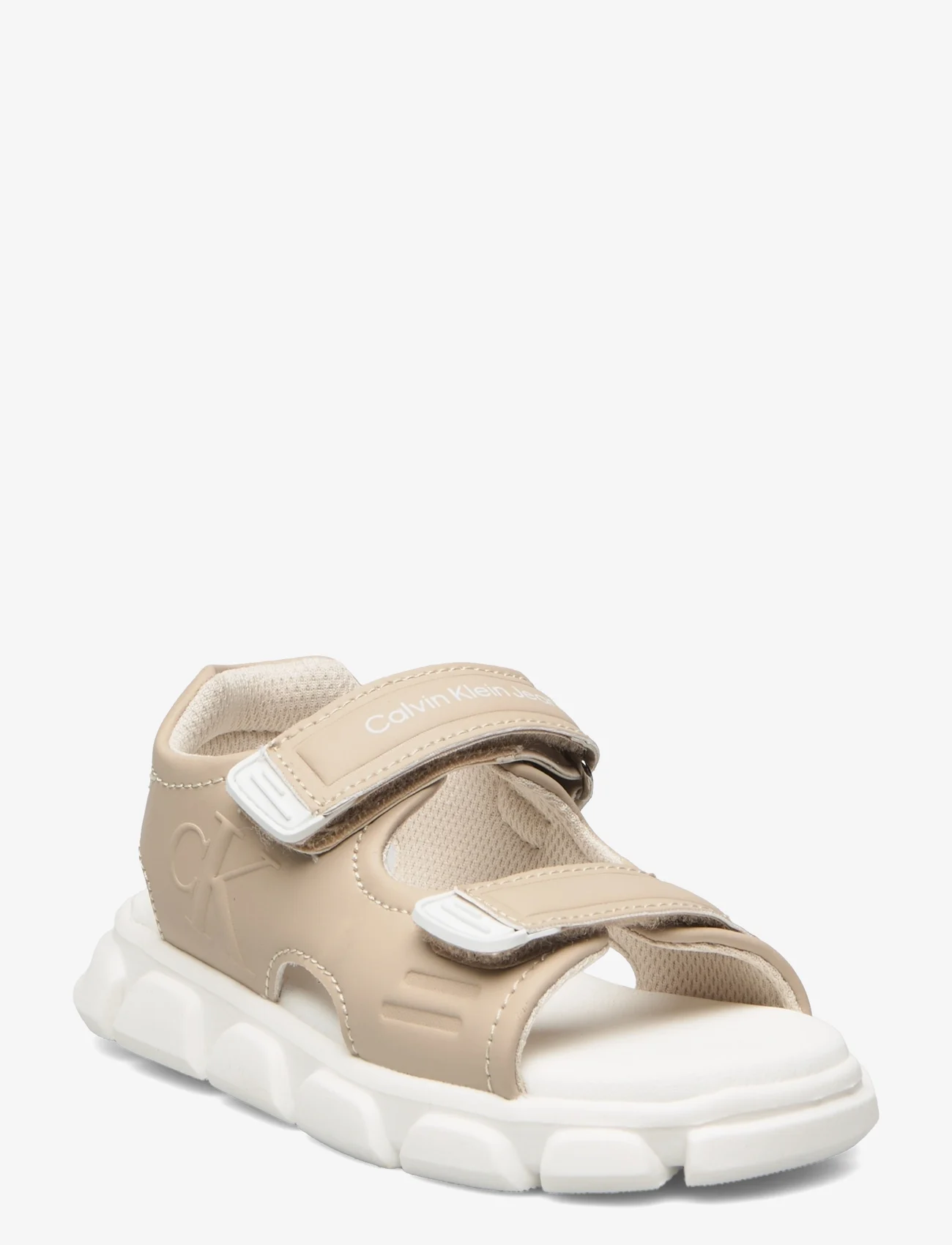 Calvin Klein - VELCRO SANDAL - sandaler - beige - 0