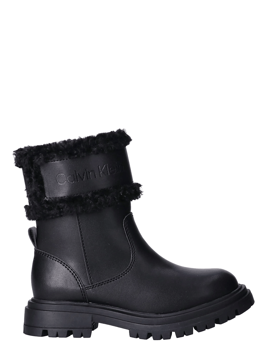 Calvin Klein - BOOTIE BLACK - vinterstøvler - black - 1