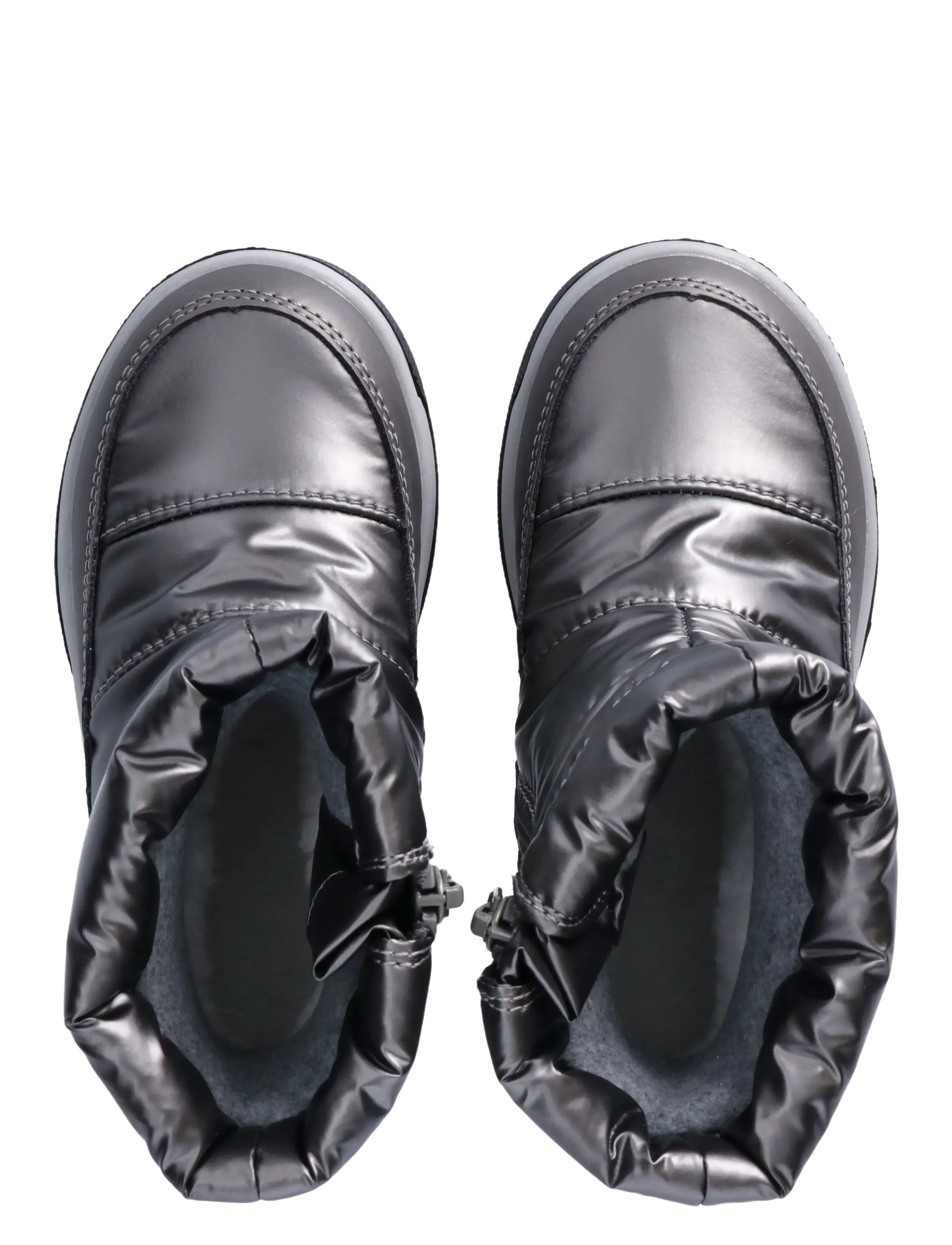 Calvin Klein - FUNCTIONAL BOOTIE SILVER - vinterstövlar - silver - 4