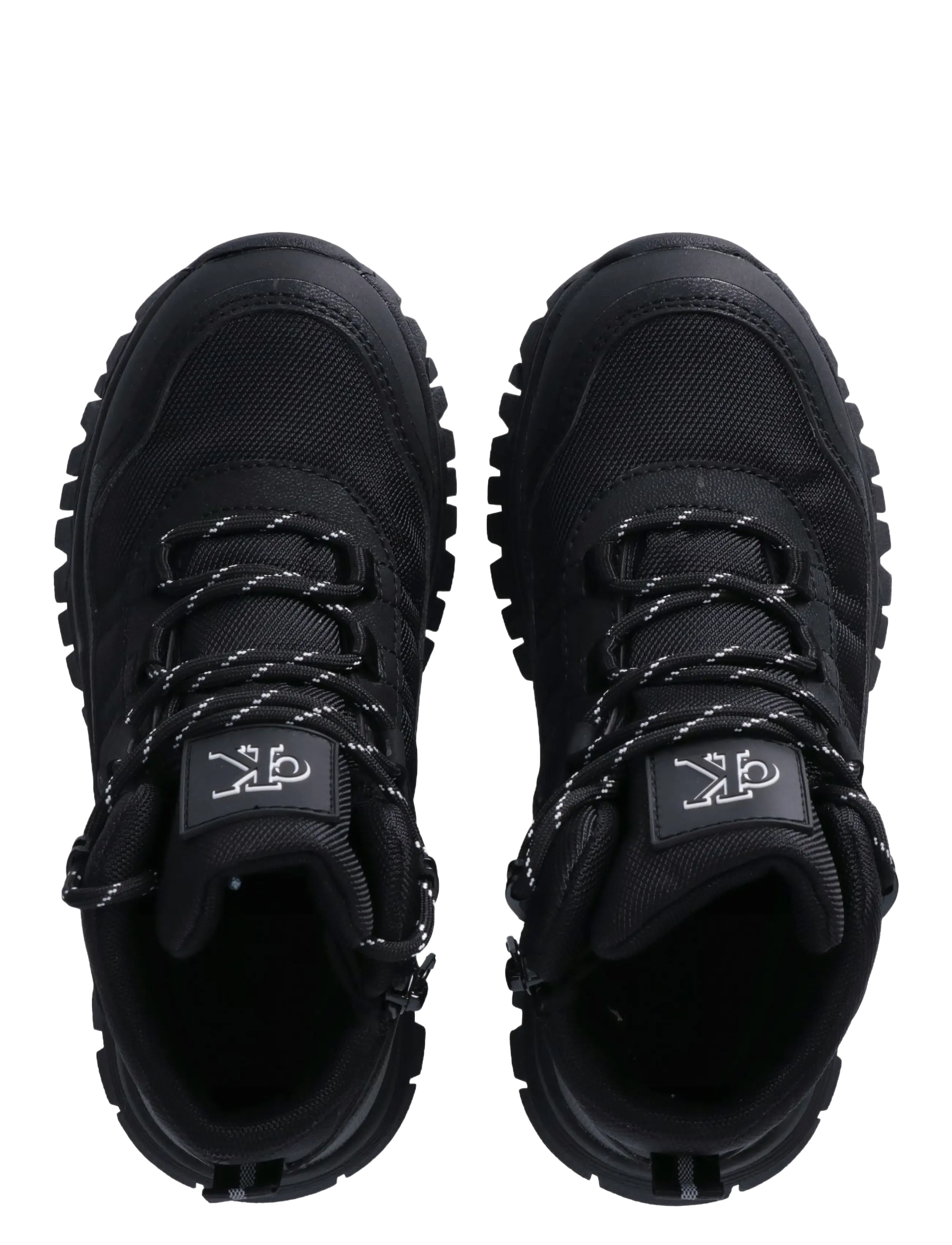 Calvin Klein - FUNCTIONAL BOOTIE BLACK - höga sneakers - black - 3