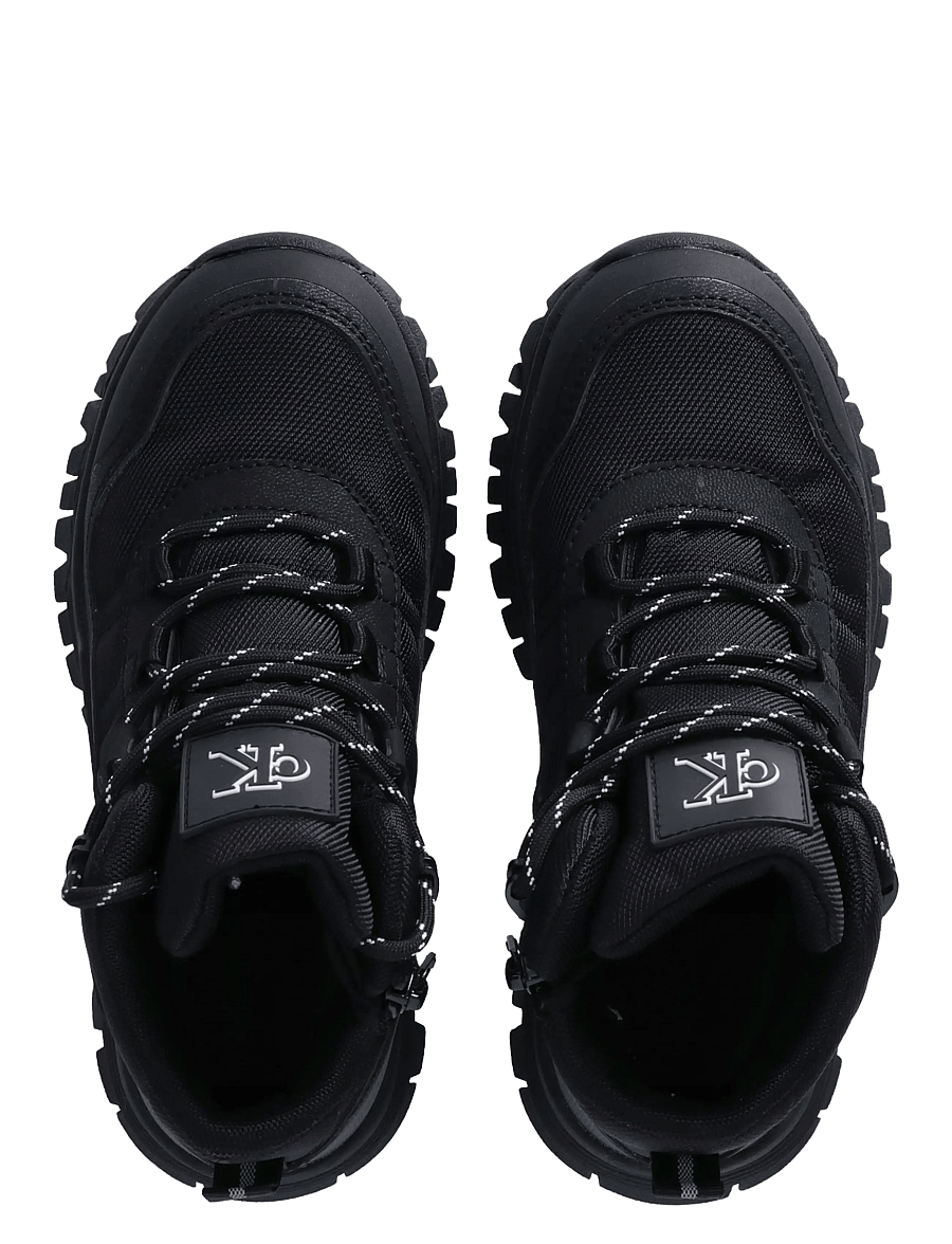 Calvin Klein - FUNCTIONAL BOOTIE BLACK - höga sneakers - black - 3