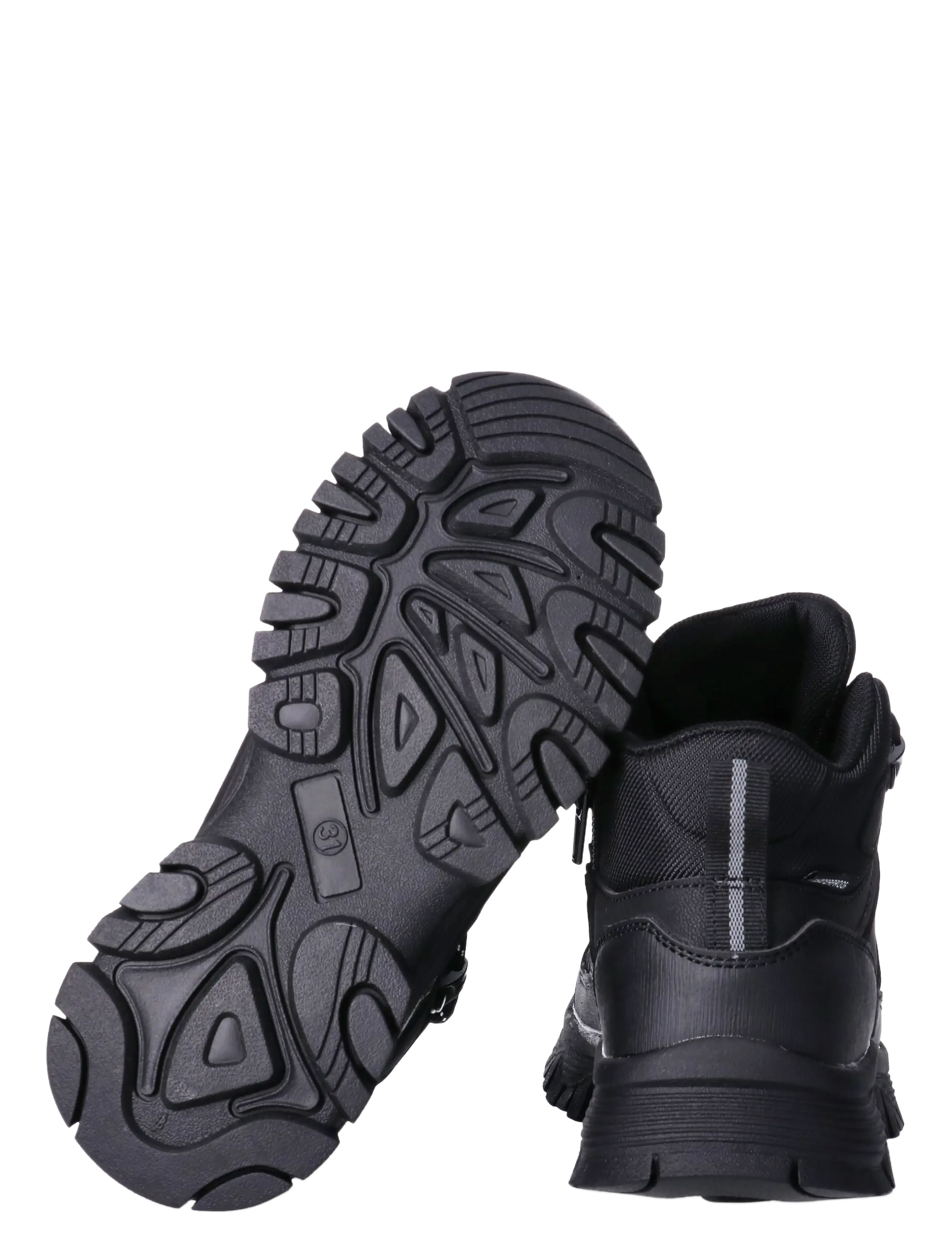 Calvin Klein - FUNCTIONAL BOOTIE BLACK - höga sneakers - black - 4