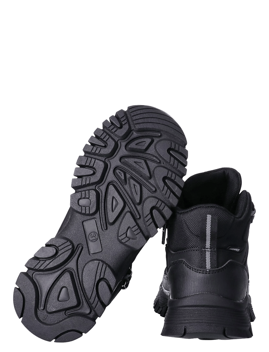 Calvin Klein - FUNCTIONAL BOOTIE BLACK - höga sneakers - black - 4