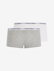 Calvin Klein - 2 PACK TRUNK - unterhosen - white/grey htr - 1
