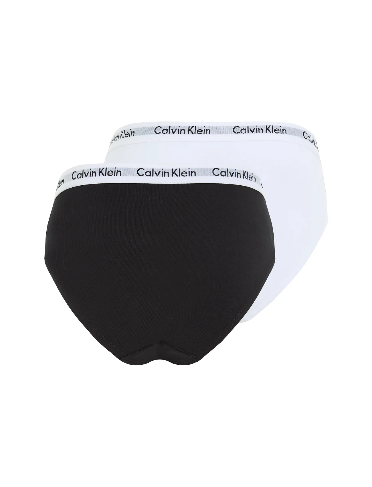 Calvin Klein - 2PK BIKINI - kelnaitės - white/black - 1