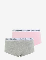 Calvin Klein - 2PK SHORTY - grey htr/unique - 0