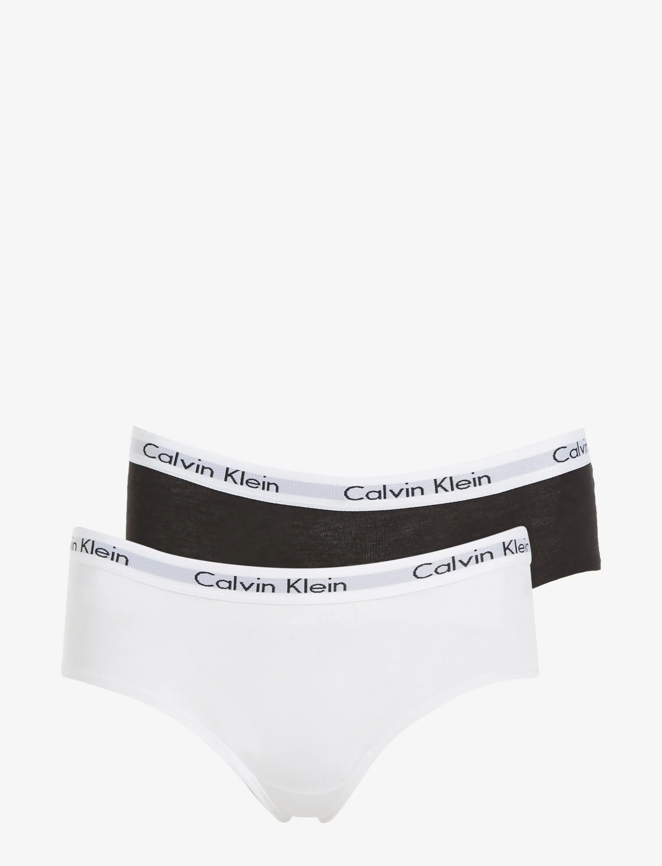 Calvin Klein - 2PK SHORTY - kelnaitės - white/black - 0