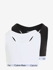 Calvin Klein - 2PK BRALETTE - lägsta priserna - white/black - 1