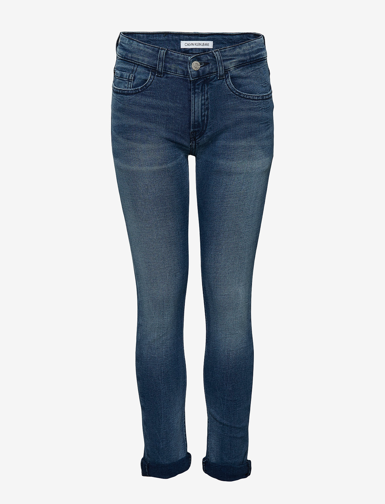Calvin Klein - SKINNY MIDNIGHT BLUE - midnight blue stretch - 0