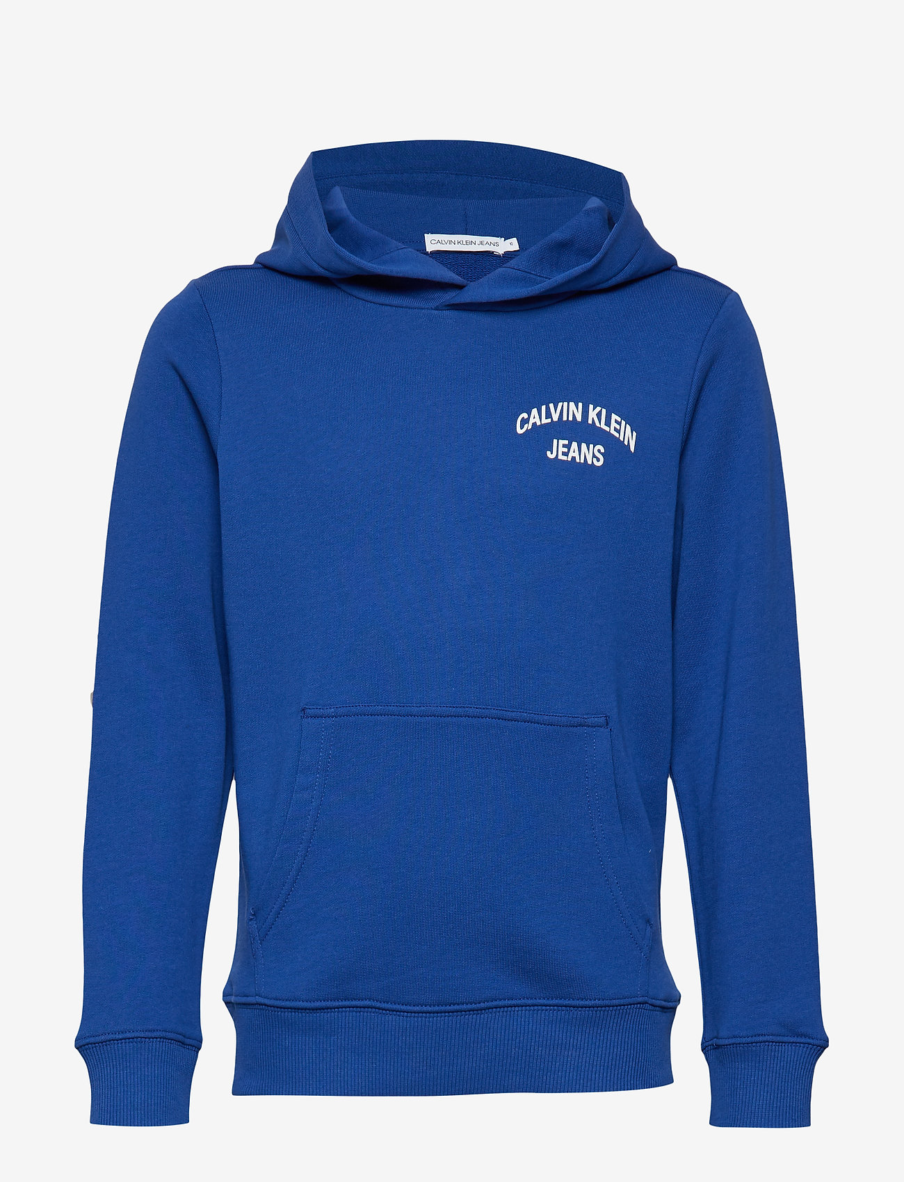 Calvin Klein - CHEST LOGO TERRY HOO - mazarine blue - 0