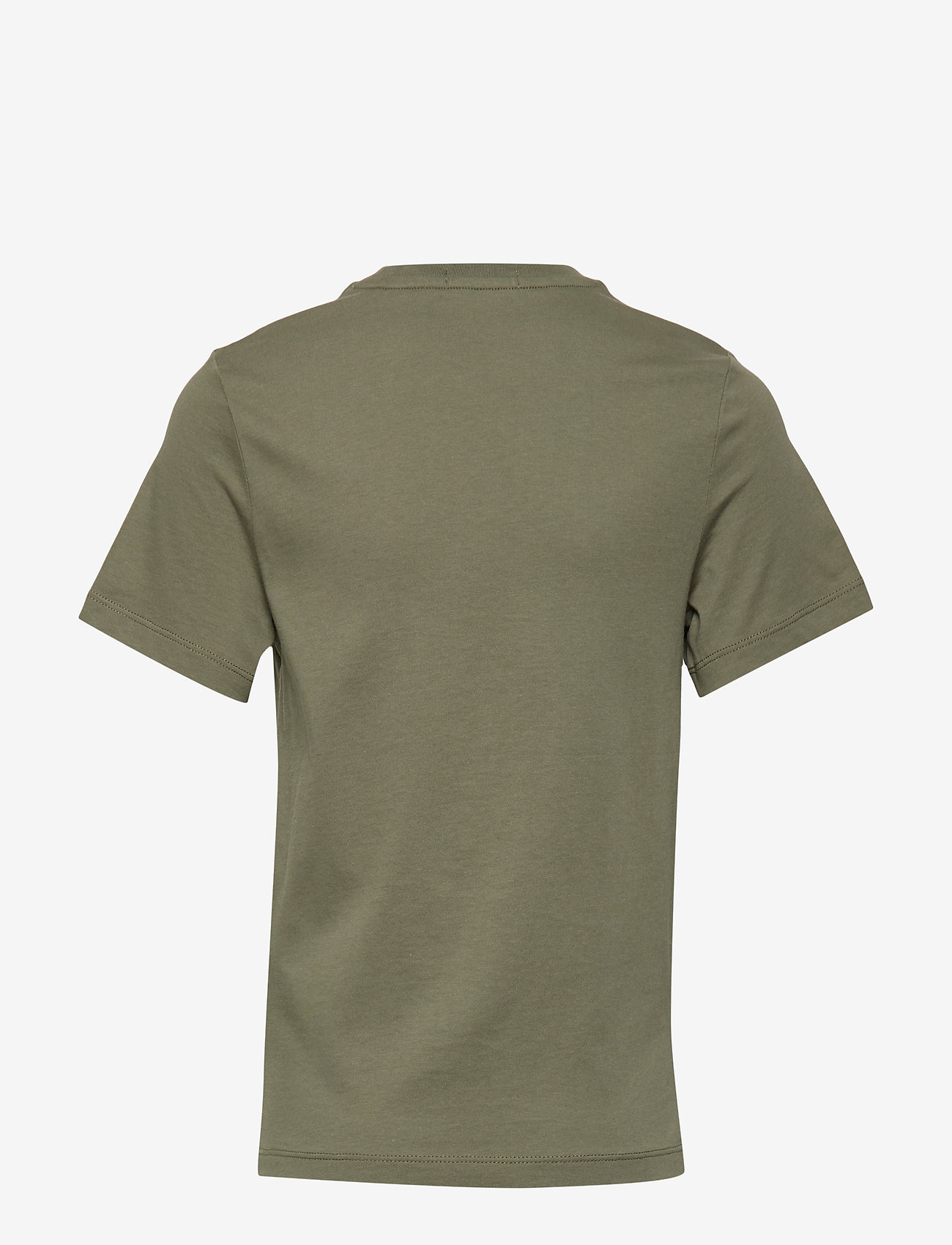 Calvin Klein - TWO COLOR LOGO TEE - dusty olive - 1