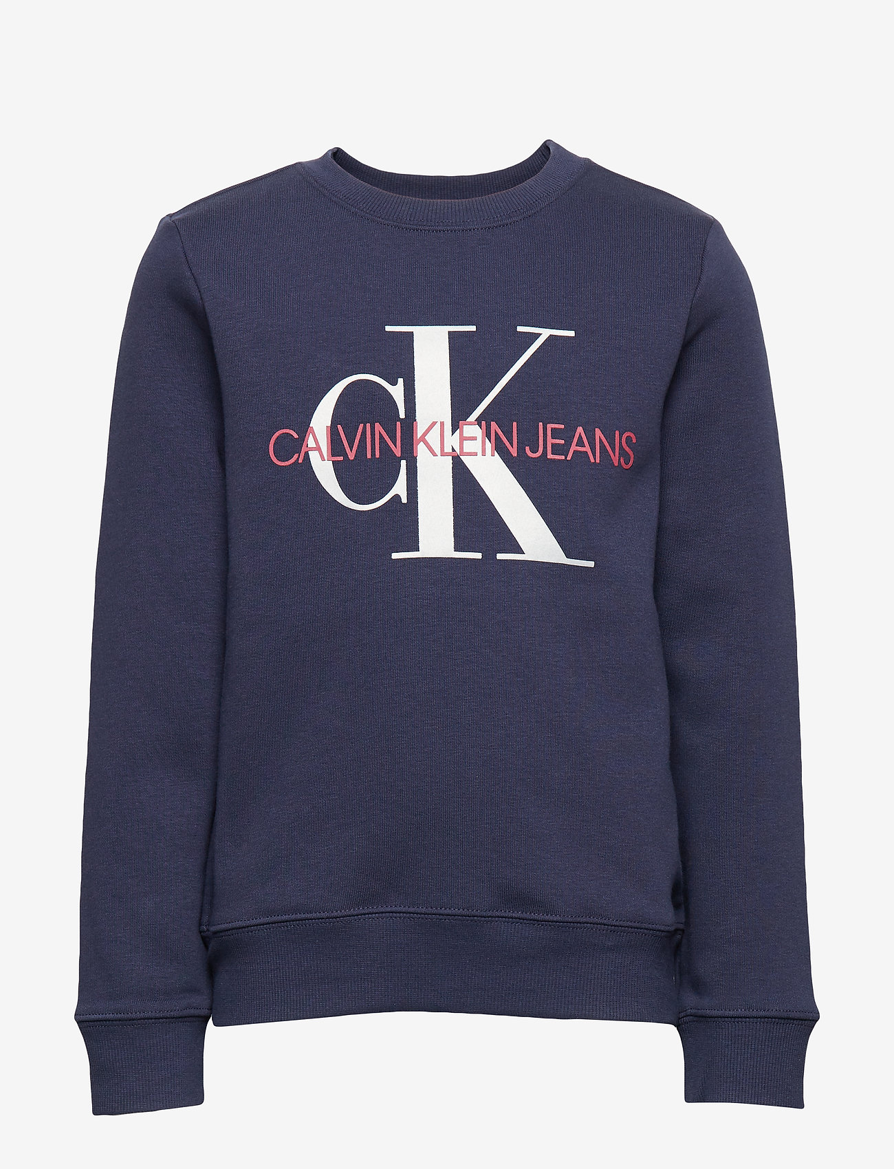 Calvin Klein - MONOGRAM SWEATSHIRT - peacoat - 0
