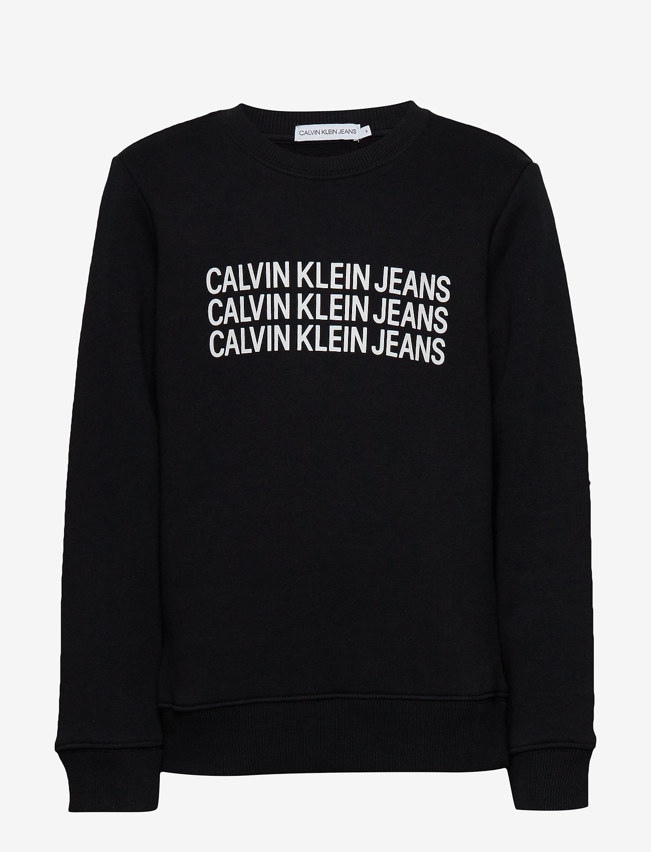Calvin Klein - TRIPLE LOGO SWEATSHIRT - black beauty - 0