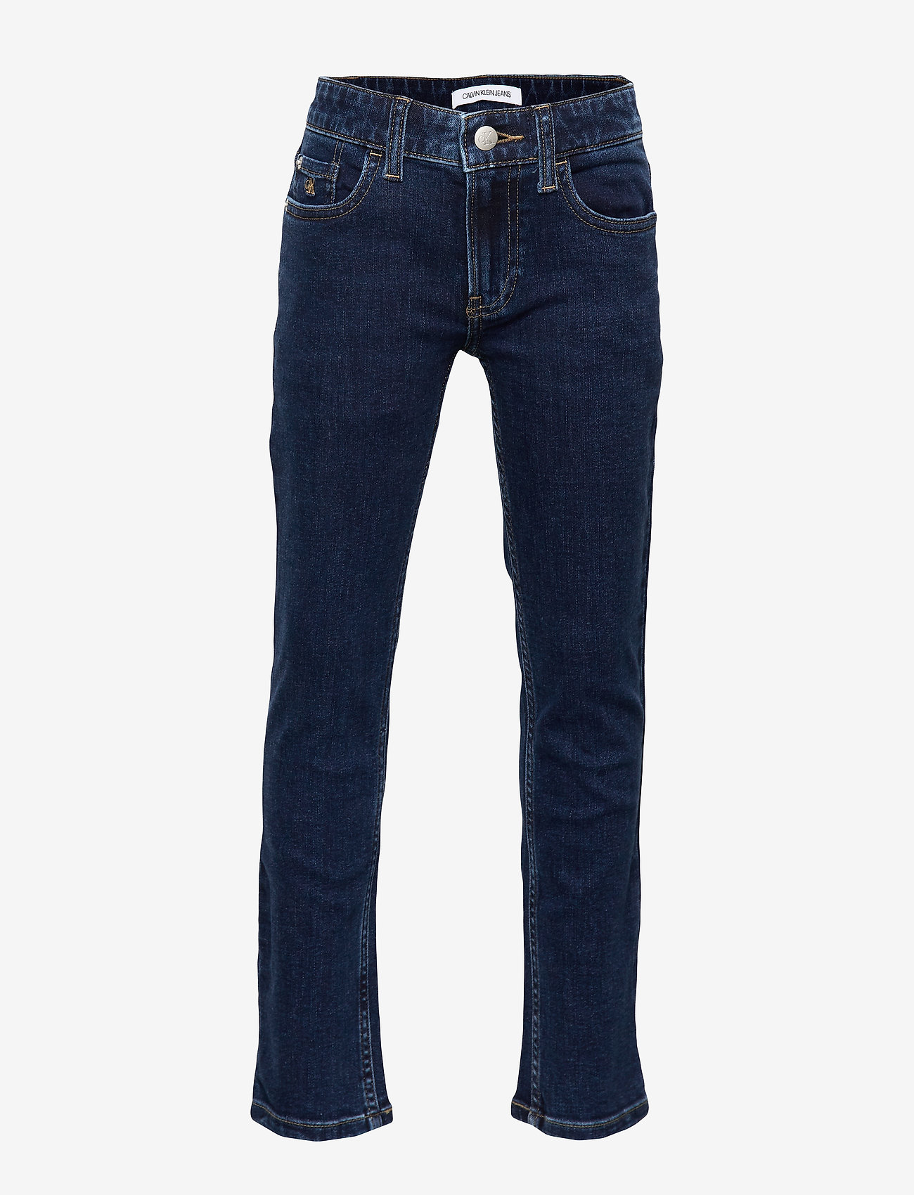 Calvin Klein - SLIM ESSENTIAL DARK BL STR - essential dark blue stretch - 0