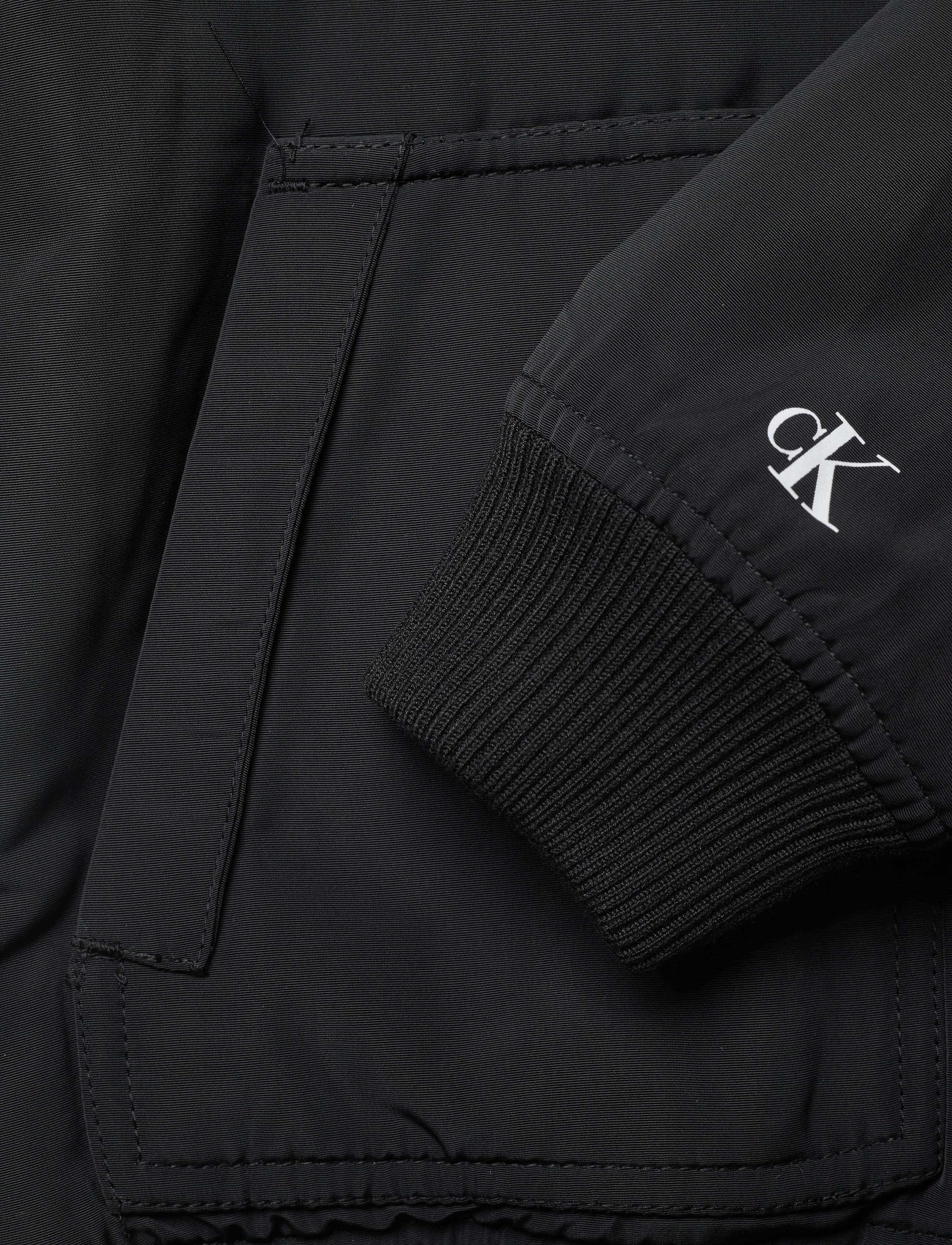 Calvin Klein - LOGO BOMBER JACKET - ck black - 4