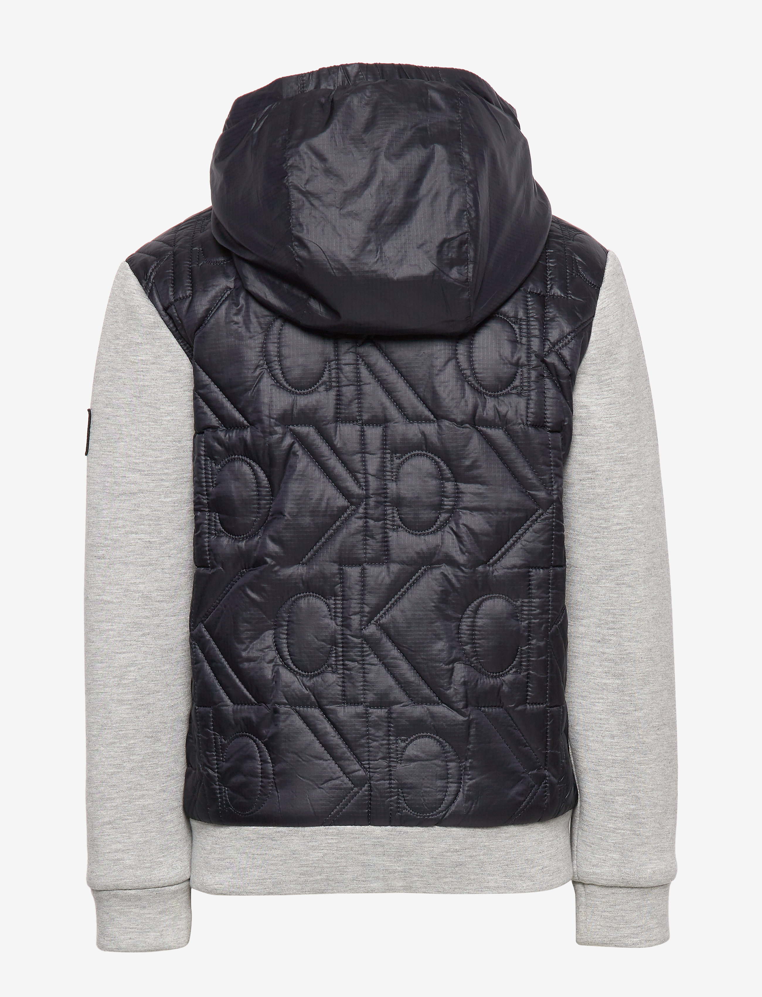 Calvin Klein - MIX MEDIA MONOGRAM QUILT JACKET - ck black - 2