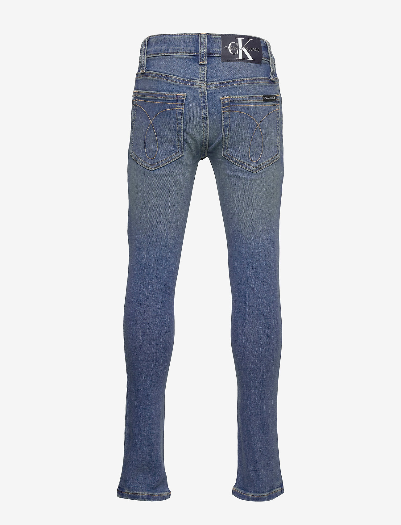 Calvin Klein - SKINNY - DUSK MID BL - dusk mid blue stretch - 1