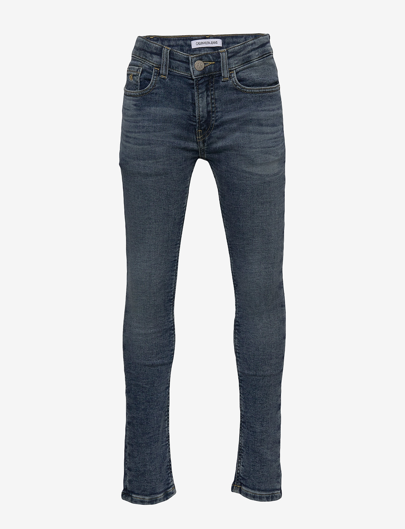 Calvin Klein - SKINNY - ATH GLARE BLUE STR - athletic glare blue stretch - 0