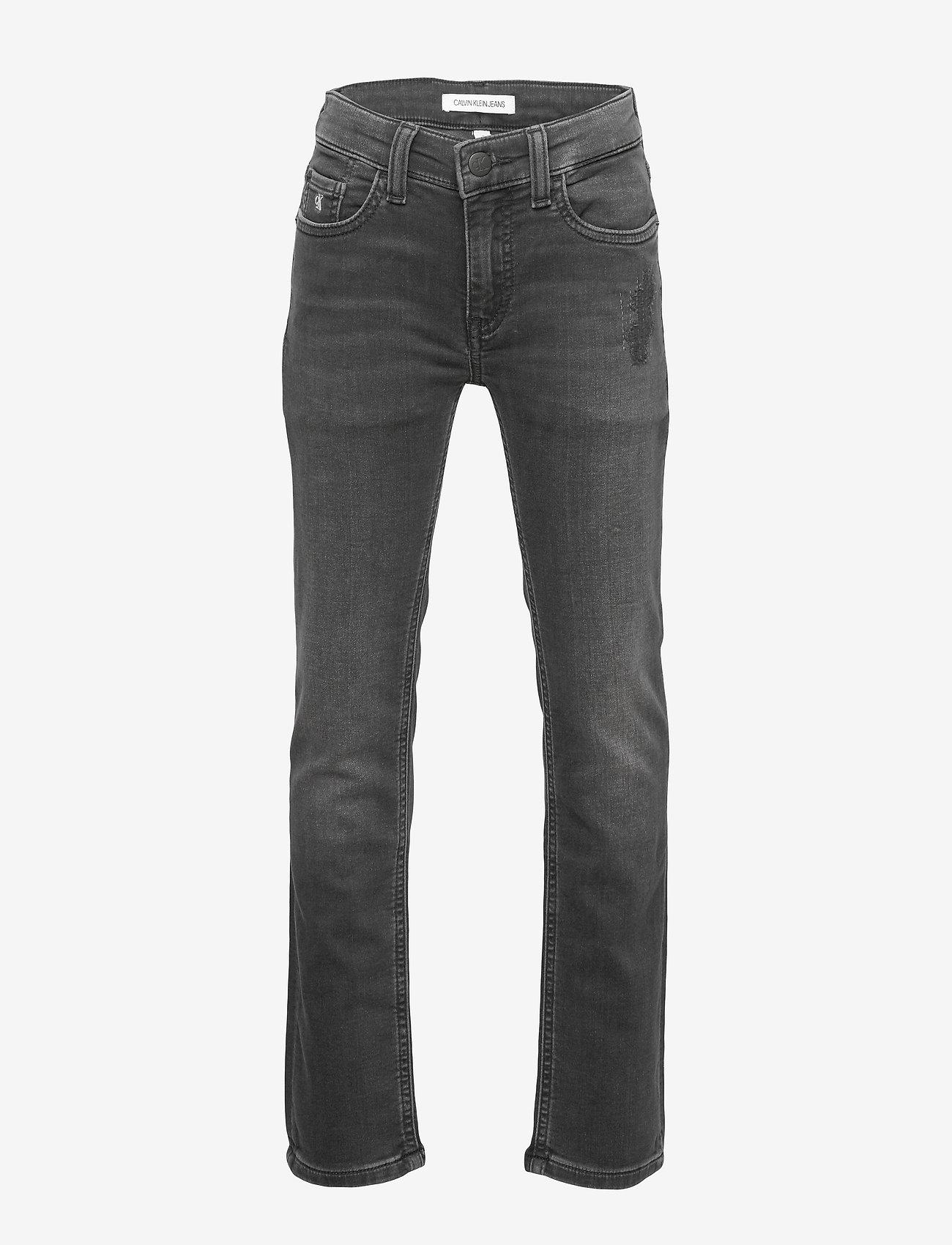 Calvin Klein - SLIM - ATH WASH BLACK STR - athletic wash black stretch - 0