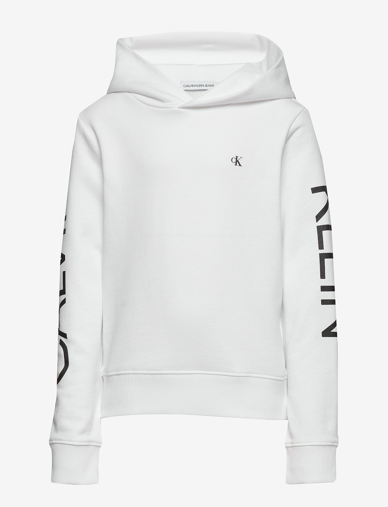 Calvin Klein - HERO LOGO HOODIE - bright white - 0