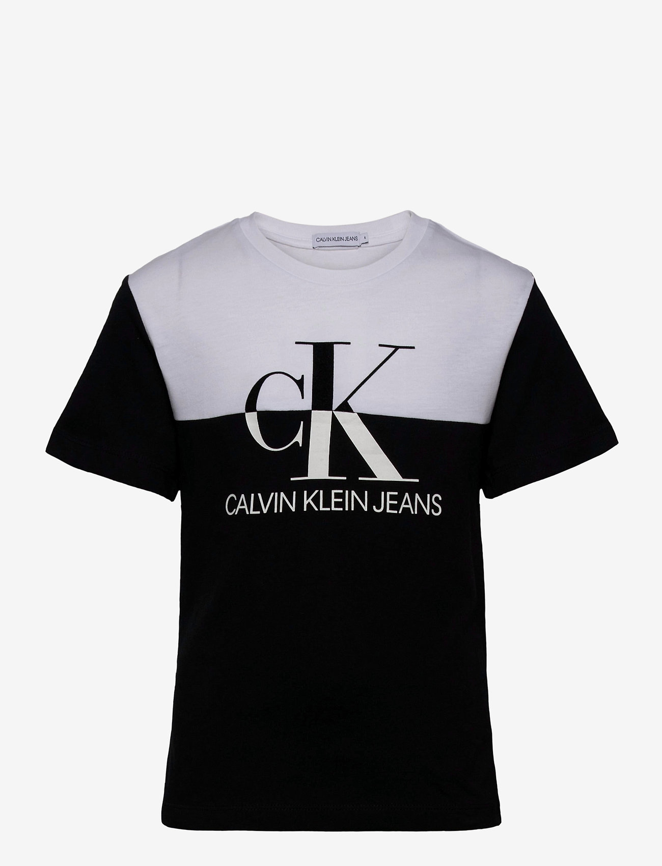 MONOGRAM COLOURBLOCK T-SHIRT - CK BLACK