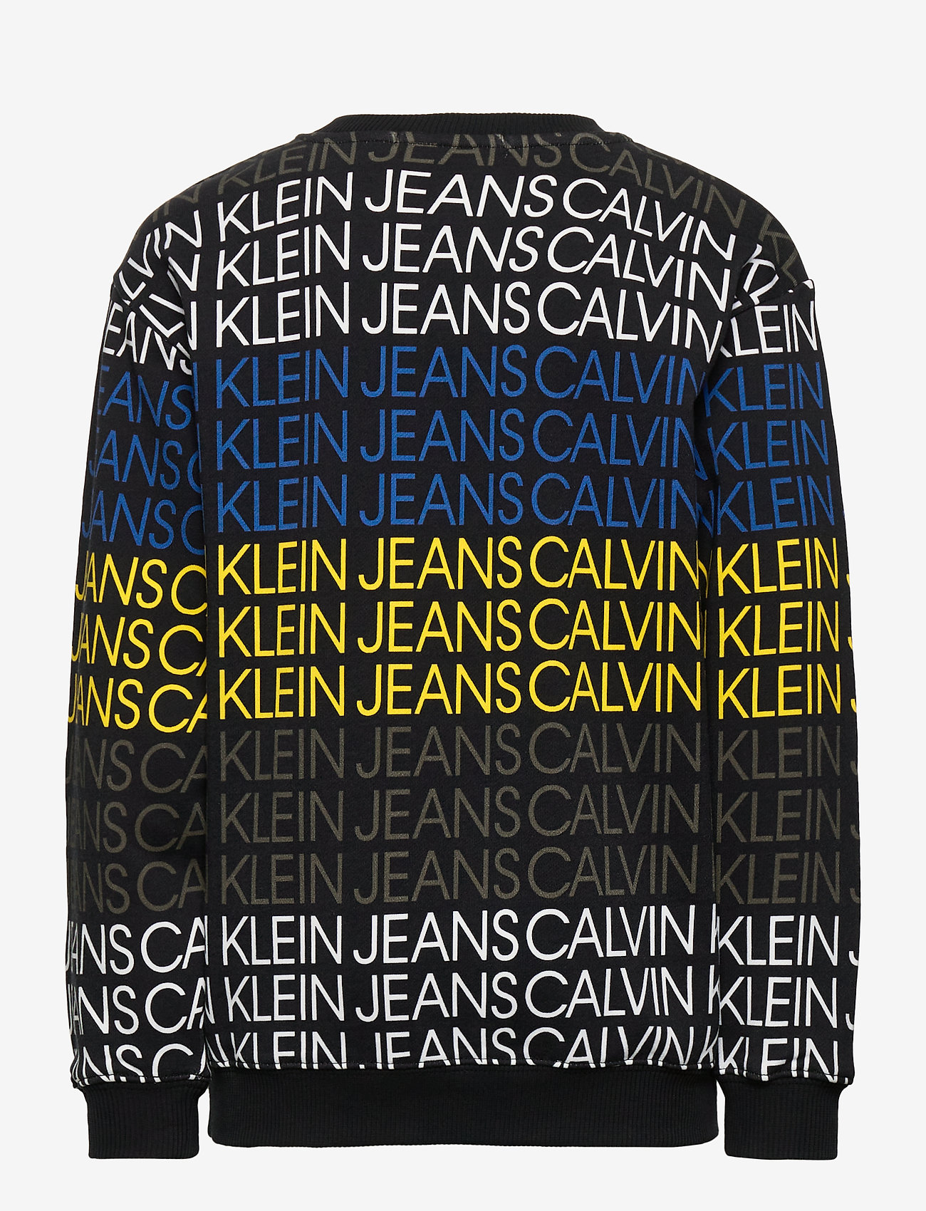 Calvin Klein - LOGO AOP SWEATSHIRT - ck black repeat logo - 1