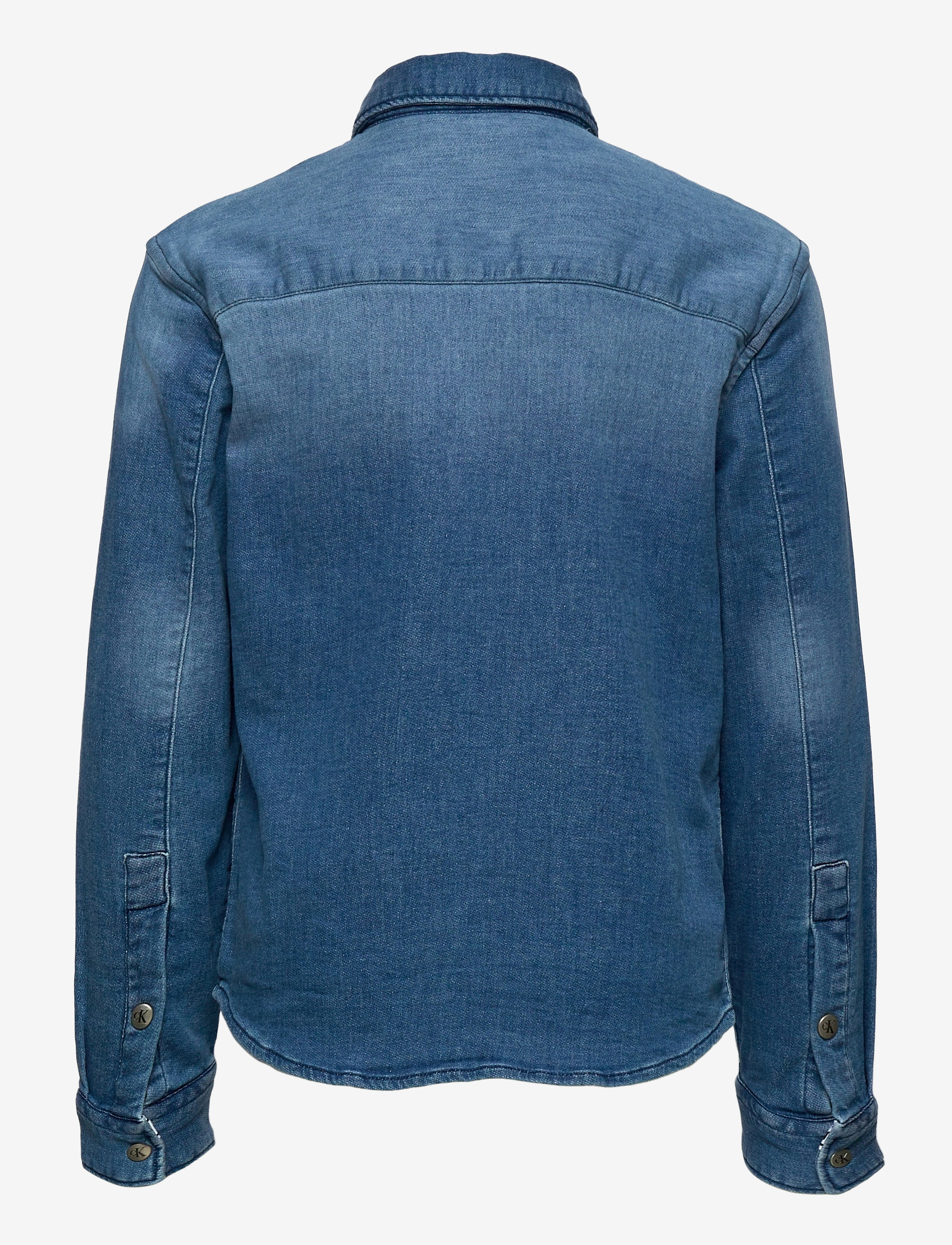 Calvin Klein - STRETCH KNITTED DENIM SHIRT - denim light 01 - 1