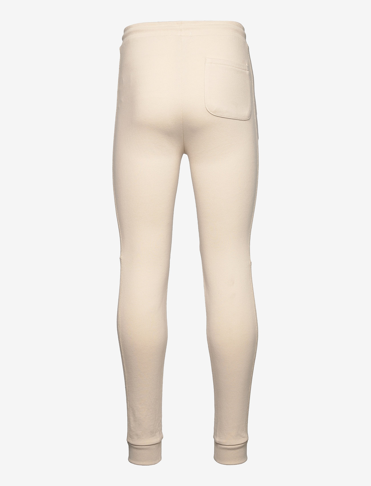Calvin Klein - RIB BLOCKING BADGE SWEATPANTS - muslin - 1