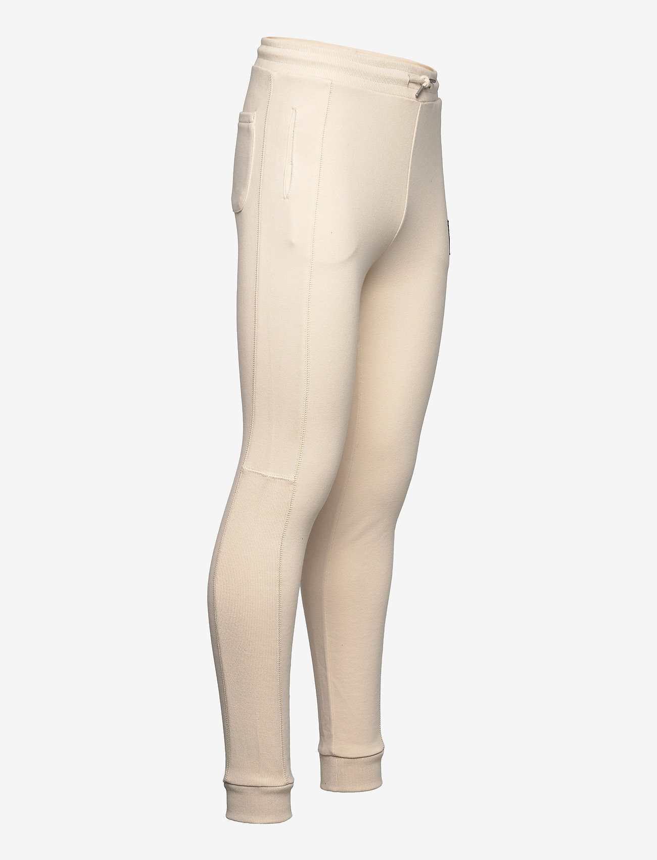 Calvin Klein - RIB BLOCKING BADGE SWEATPANTS - muslin - 3