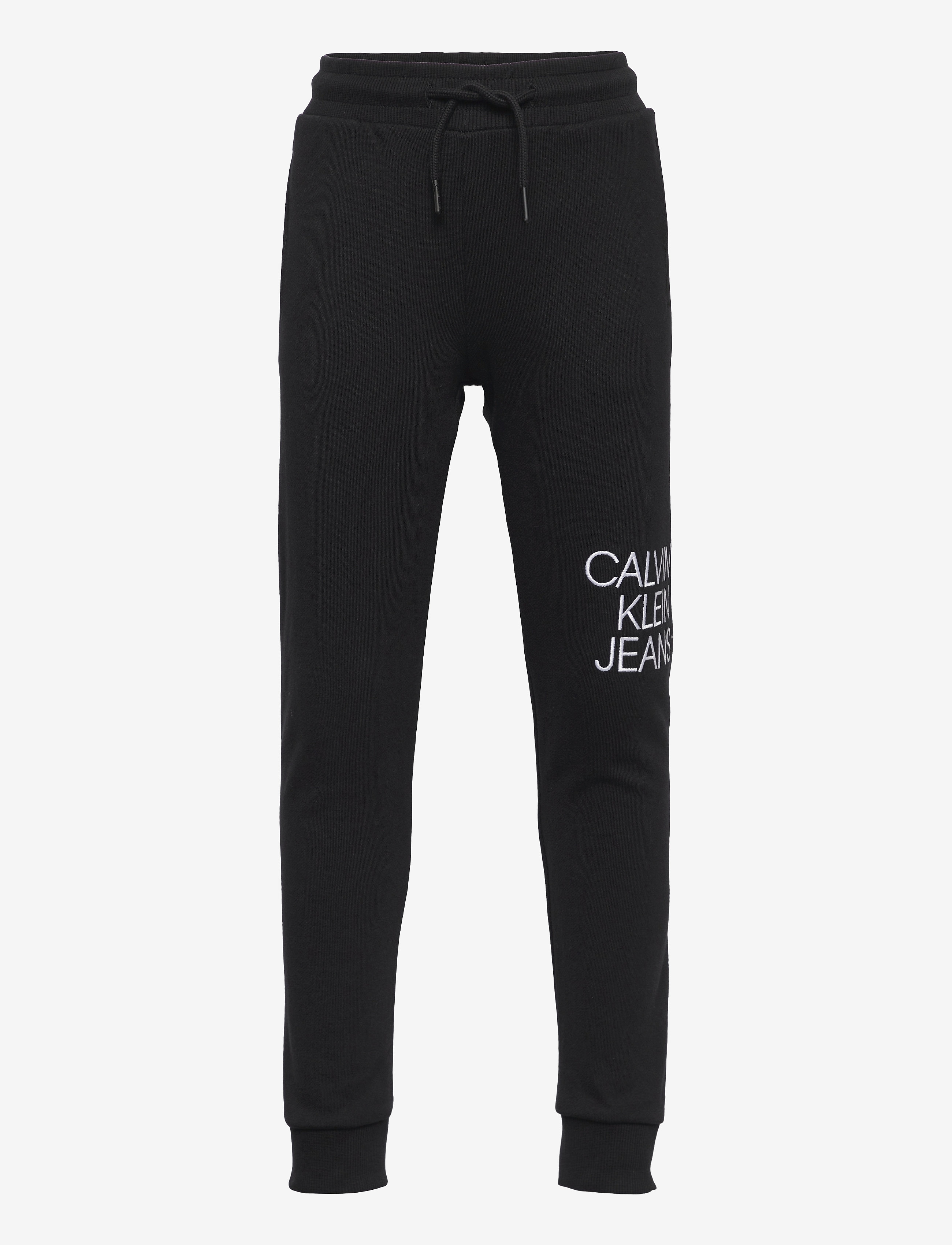 Calvin Klein - HYBRID LOGO SWEATPANTS - ck black - 0