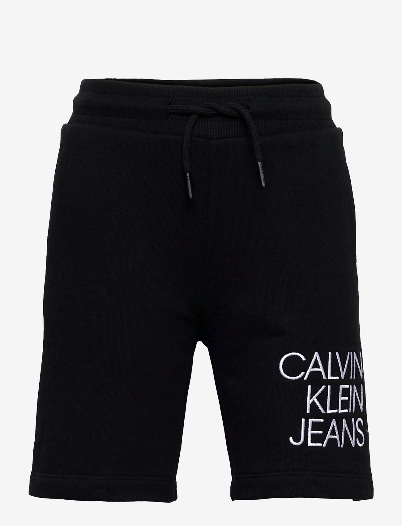 Calvin Klein - HYBRID LOGO JOGGER SHORTS - ck black - 0