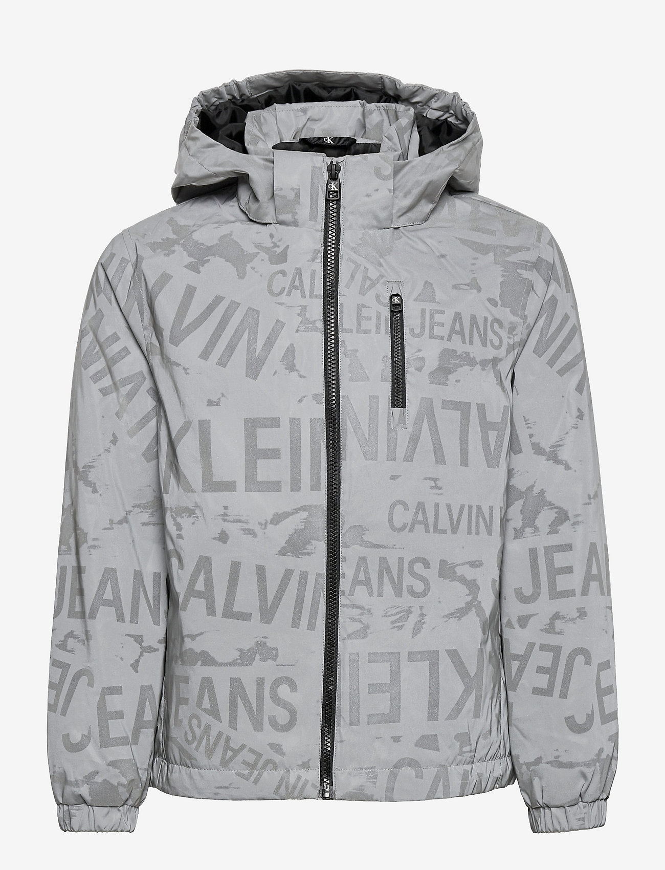 Calvin Klein Reflective Logo Jacket (Grey Reflective Aop), ( €) |  Large selection of outlet-styles 